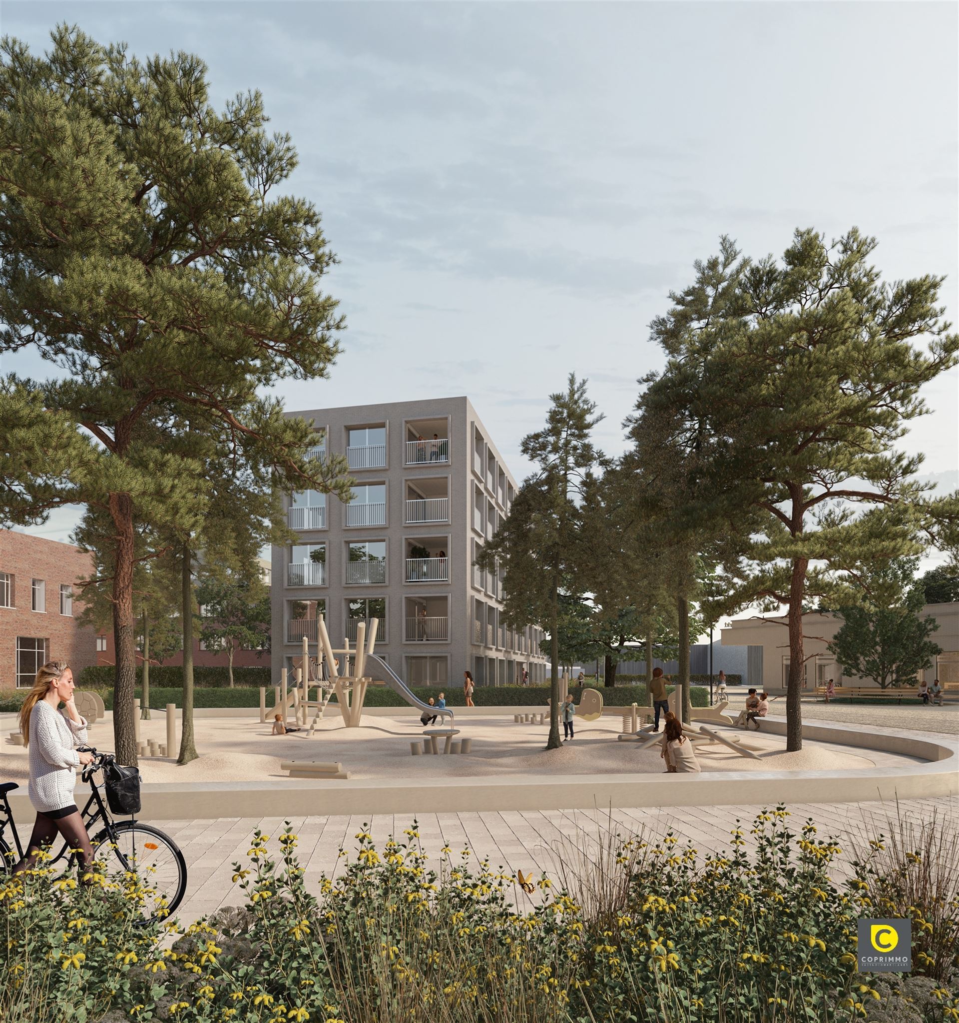 Stadsterras Mortsel:nieuwbouw appartement foto 5