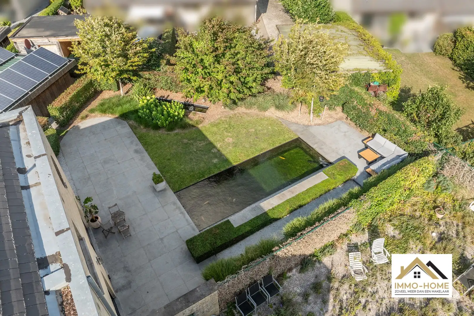 Recente HOB in Lochristi MET zwemvijver!! foto 4