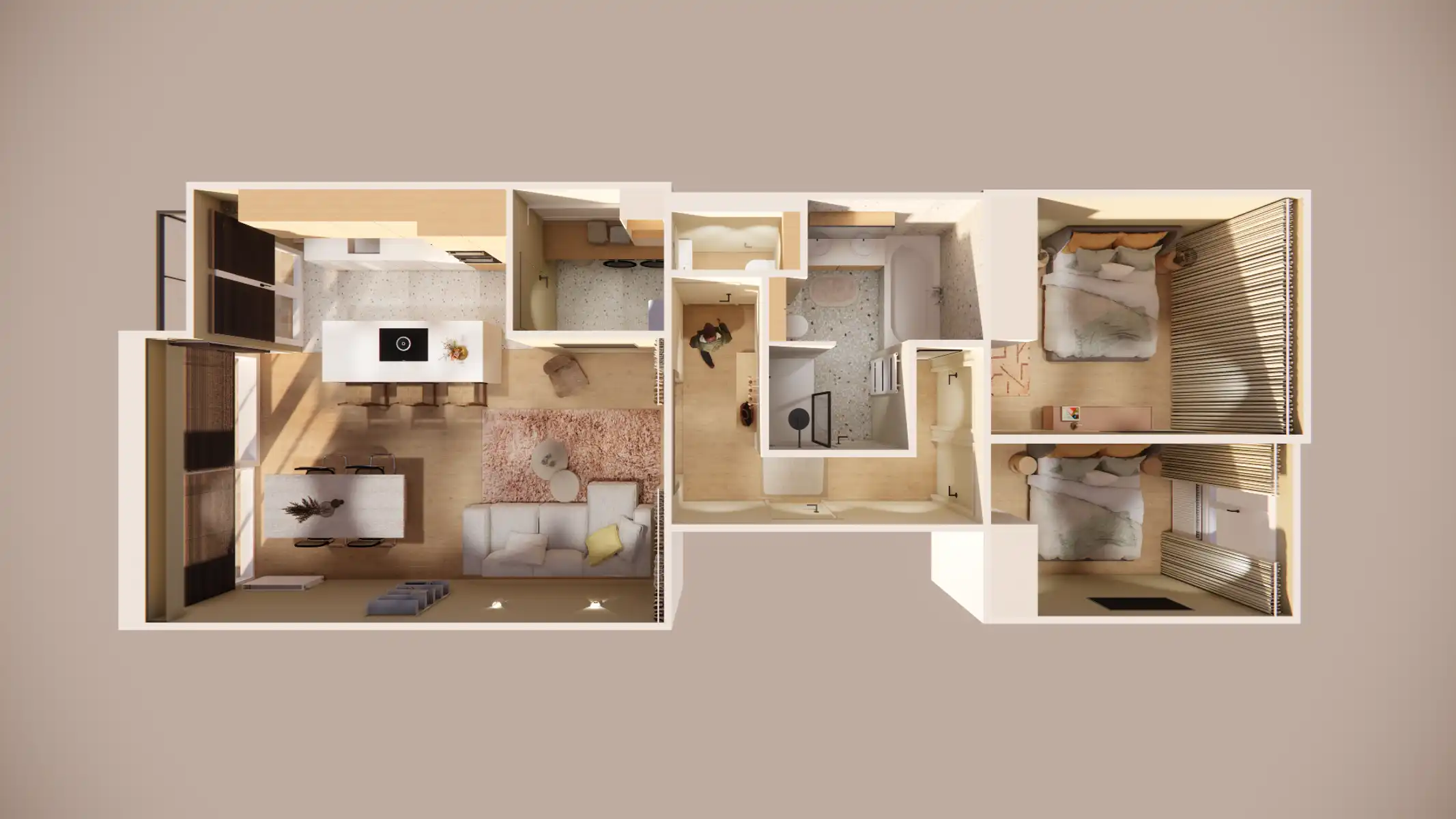 Instapklaar trendy appartement in hartje Oostende foto 4