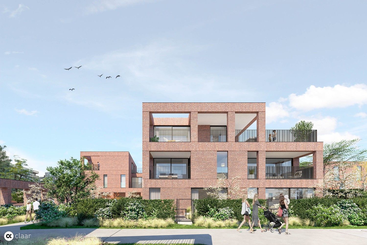 Residentie Groenwinning - 13 appartementen en 4  kwalitatieve en energiezuinige woningen op wandelafstand van het stadscentrum van Sint-Truiden foto 2