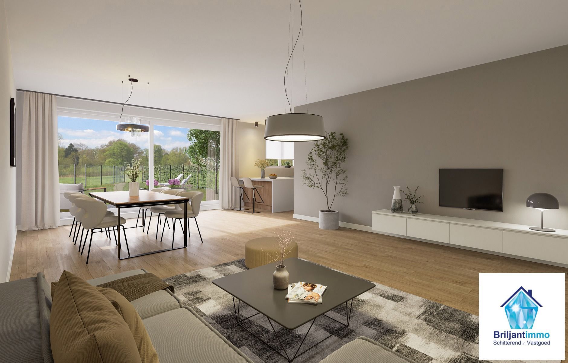 Drie energiezuinige woningen met inpandige garage met 3/5 slpk foto 7