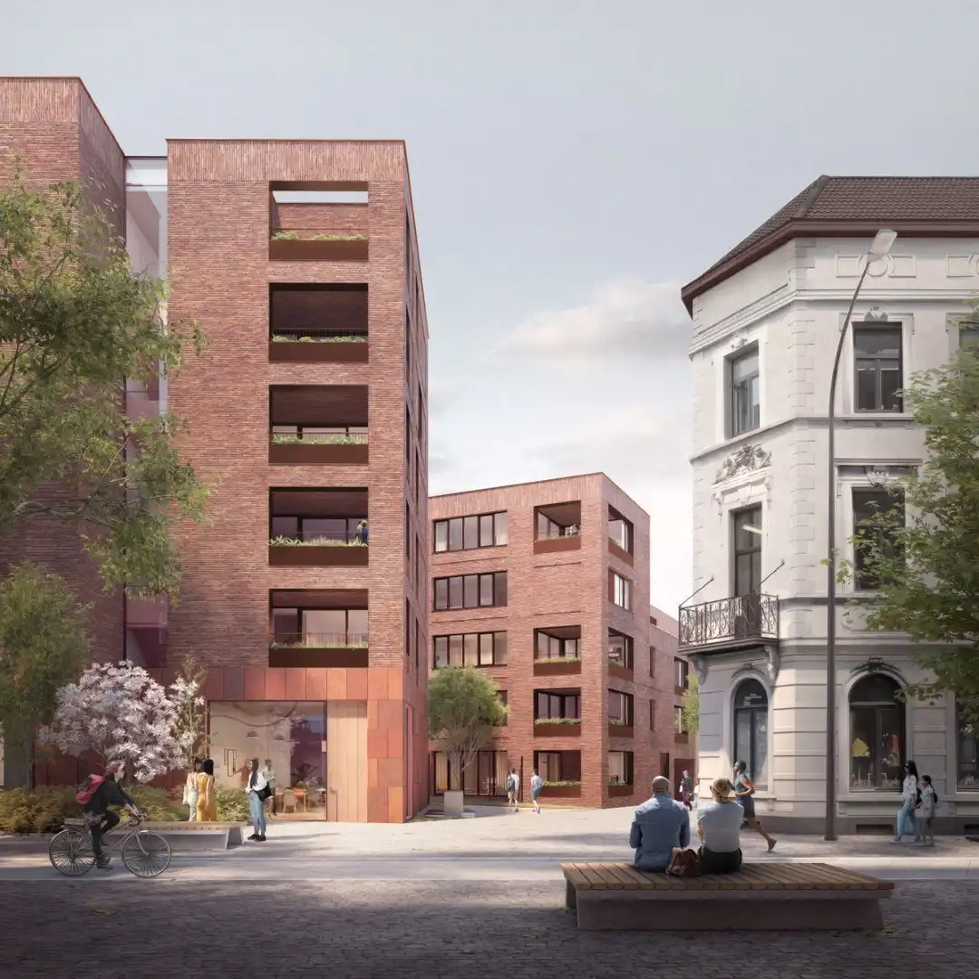 APPARTEMENT met Zuid-West terras, 80m², 1 slaapkamer - Res. B'HIVE foto 4