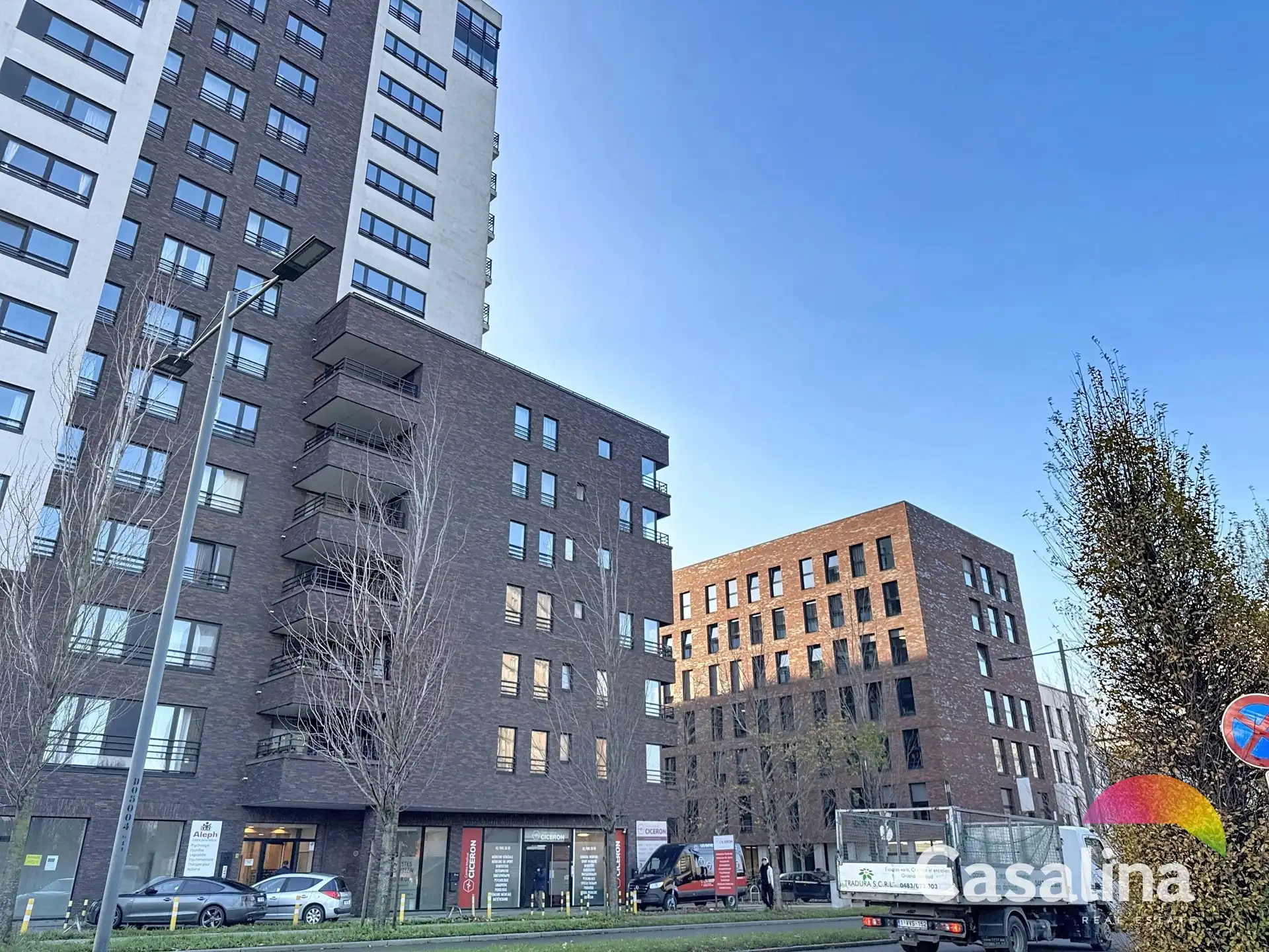 Recent 1-slaapkamerapp. (EPC B+) met terras + parking foto 9