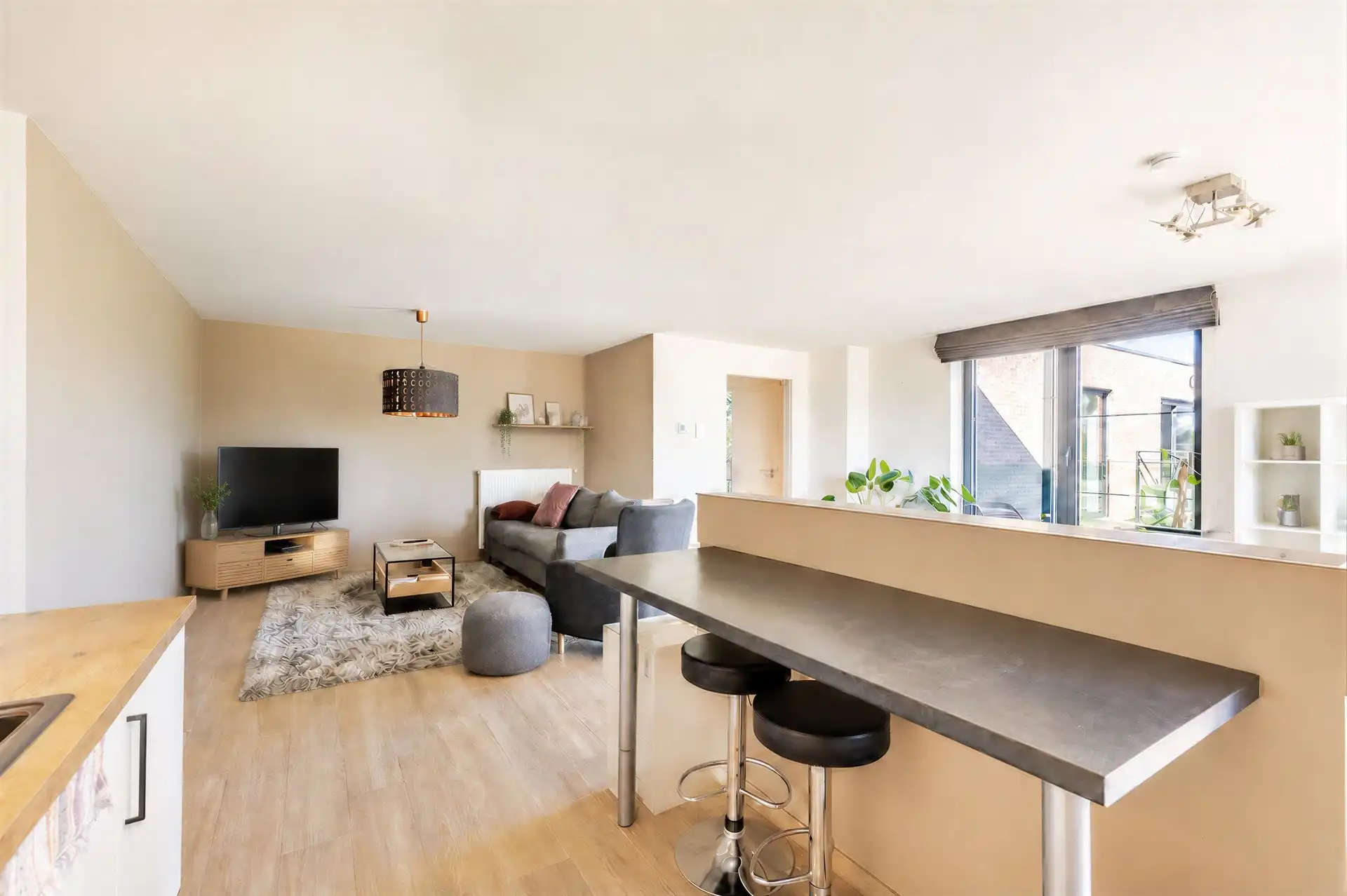 Penthouse met 3 slaapkamers, dressing en panoramisch zicht op het groen te Lede foto 9