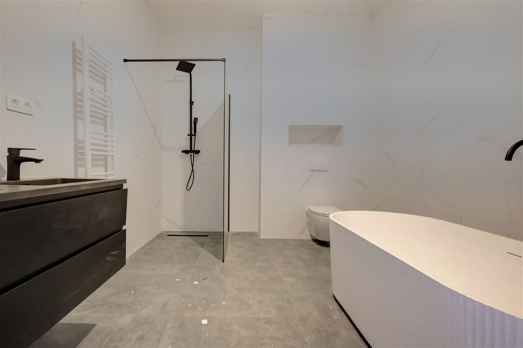 Gelijkvloers nieuwbouw appartement met 3 kamers en ruime tuin te Borsbeek foto 12