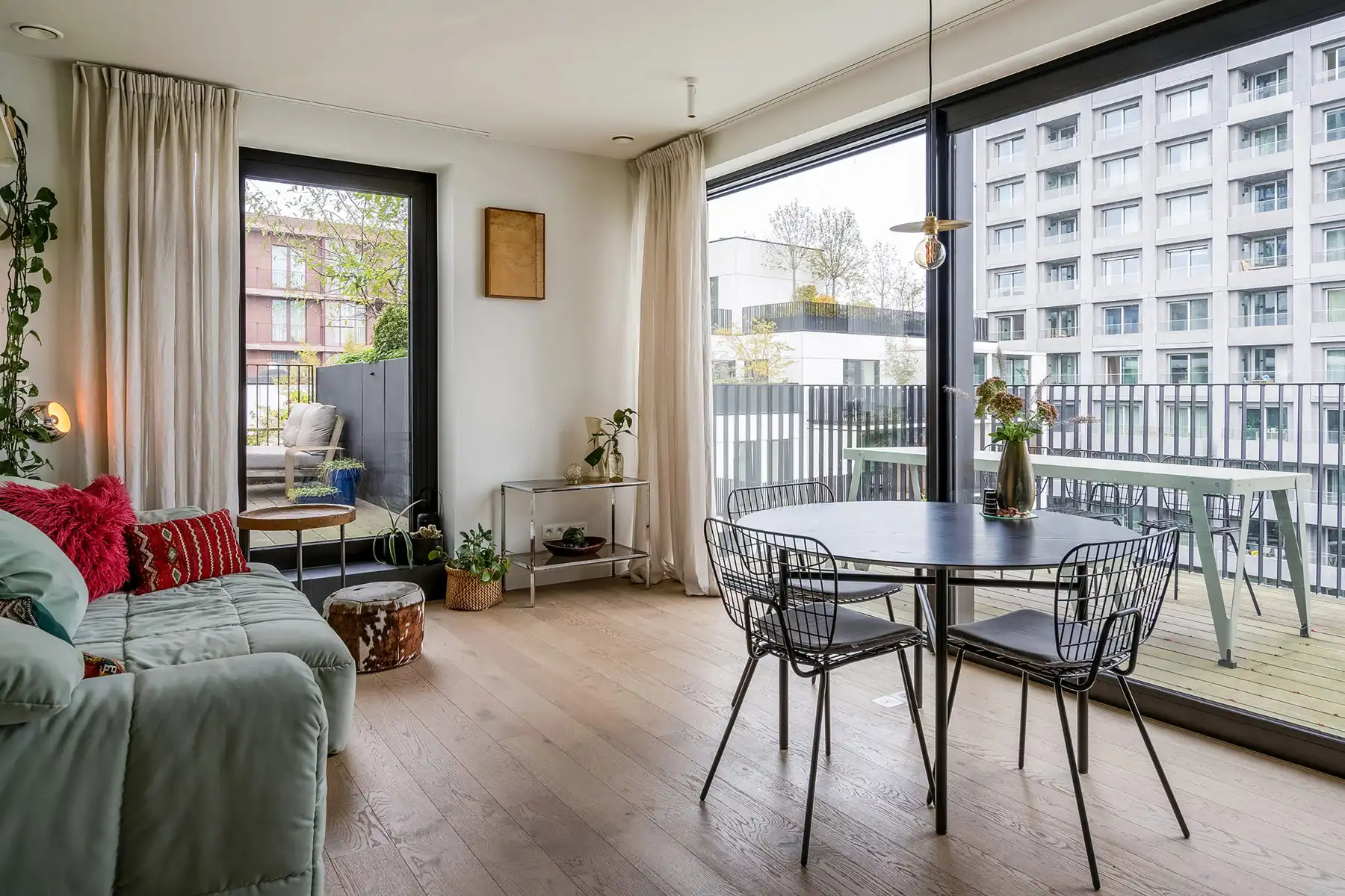 Uniek 2 slpk appart + kelderberging+4 terrassen (Nieuw Zuid) foto 2