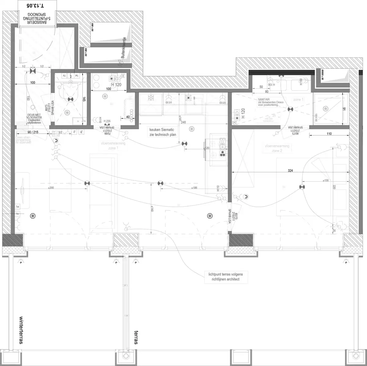 1-slpk app. met terras en zicht op Schelde foto 10