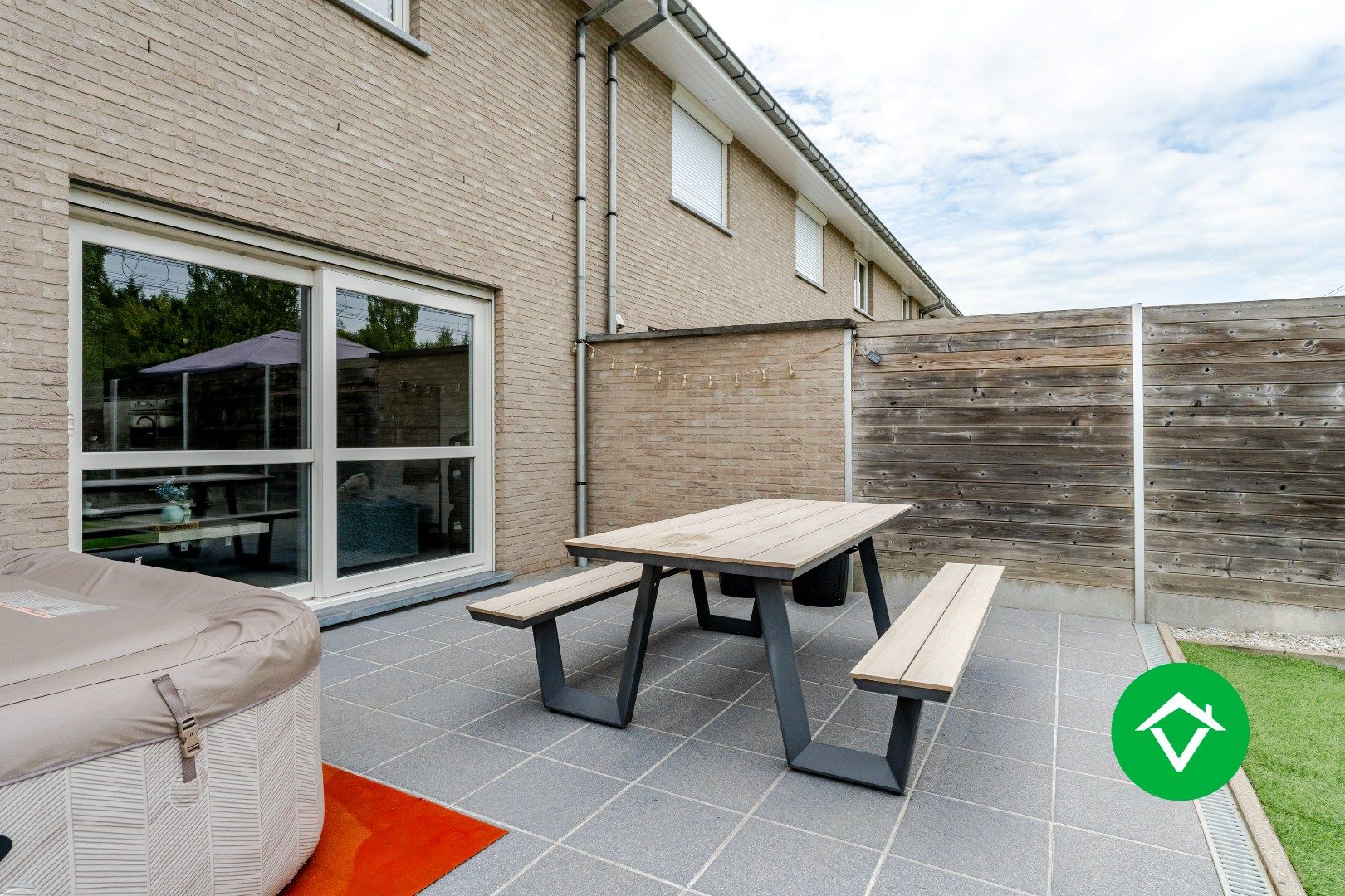 Instapklare nieuwbouwwoning met 3 slaapkamers, tuin en garage te Rumbeke!  foto 14