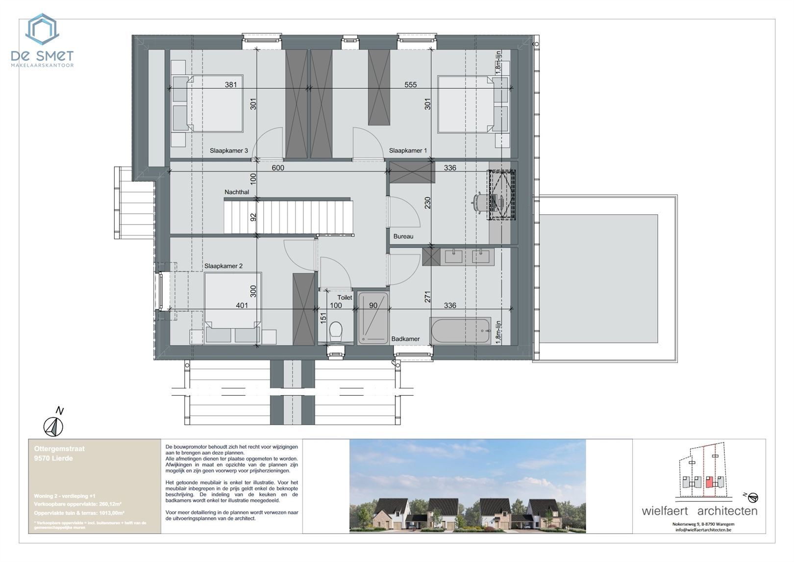 NIEUWBOUW OPEN BEBOUWING MET 3 SLP EN TUIN TE DEFTINGE foto 12