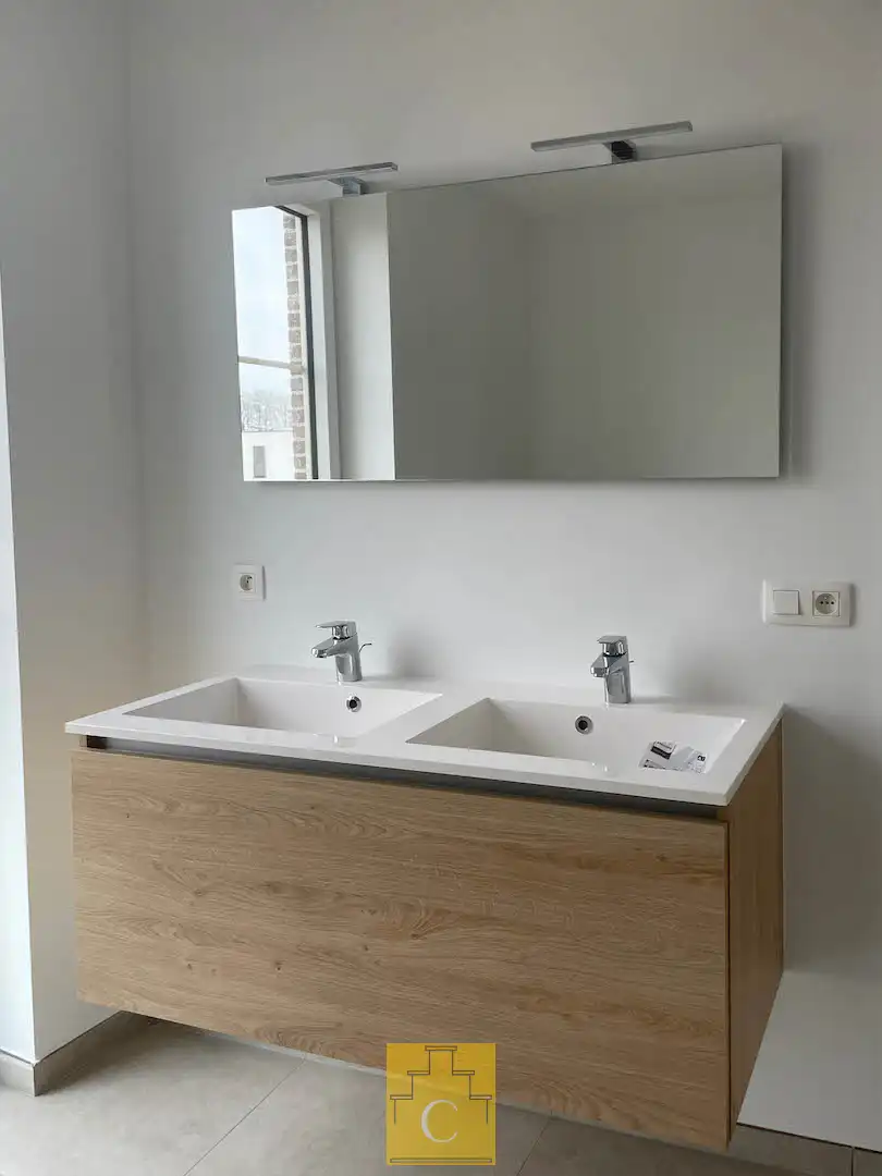 Halfopen nieuwbouwwoning met garage in Varsenare foto 11