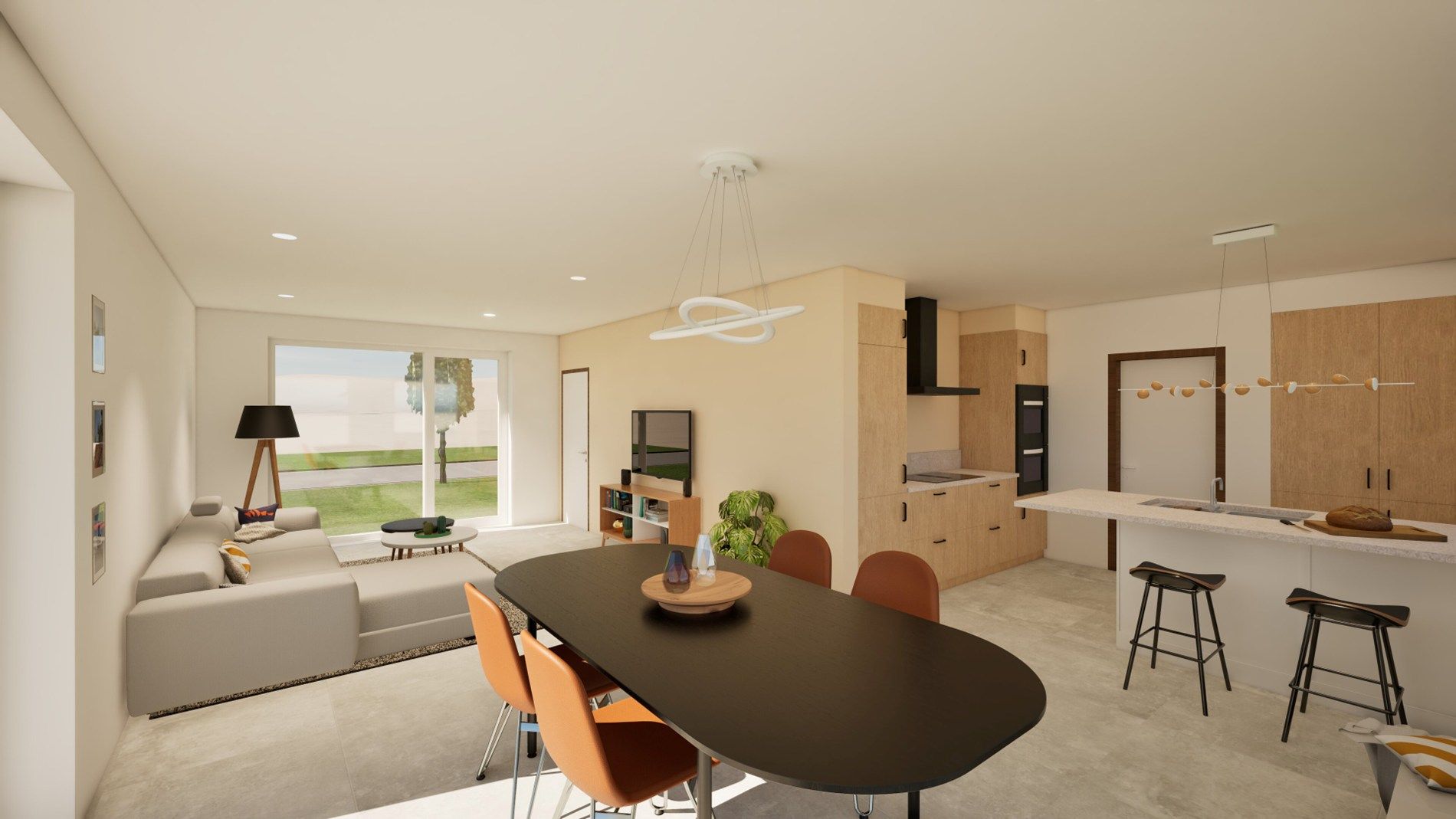 Nieuwbouwwoning op 416 m² – volledig naar eigen smaak af te werken foto 3