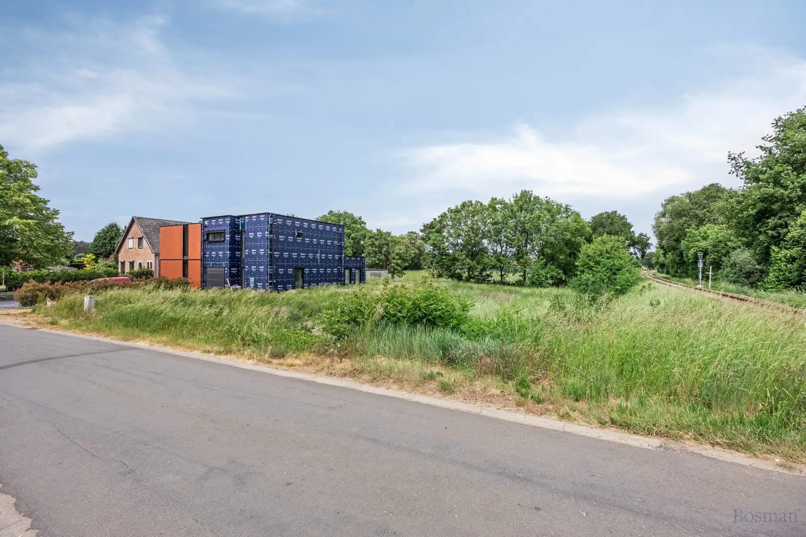 Projectgrond met vergunde plannen voor 2 halfopen bebouwingen te koop in Diest foto 4