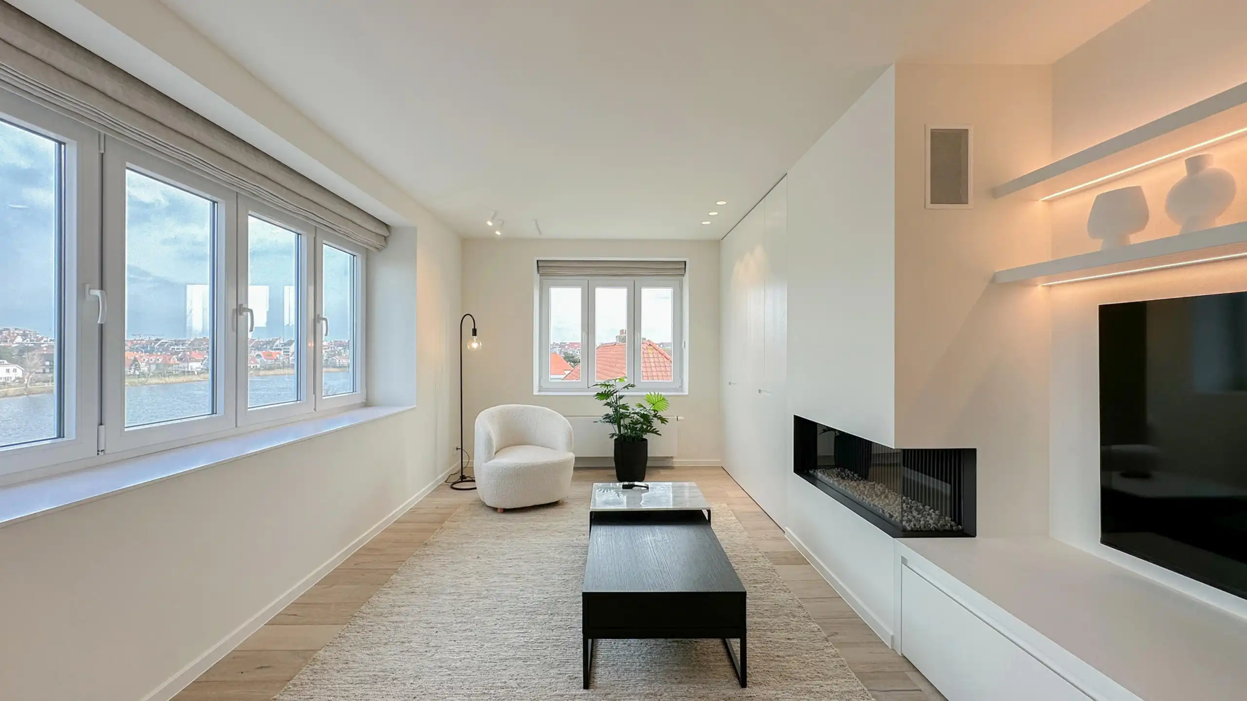 Gerenoveerd appart. met adembenemend zicht op het ZEGEMEER! foto 6