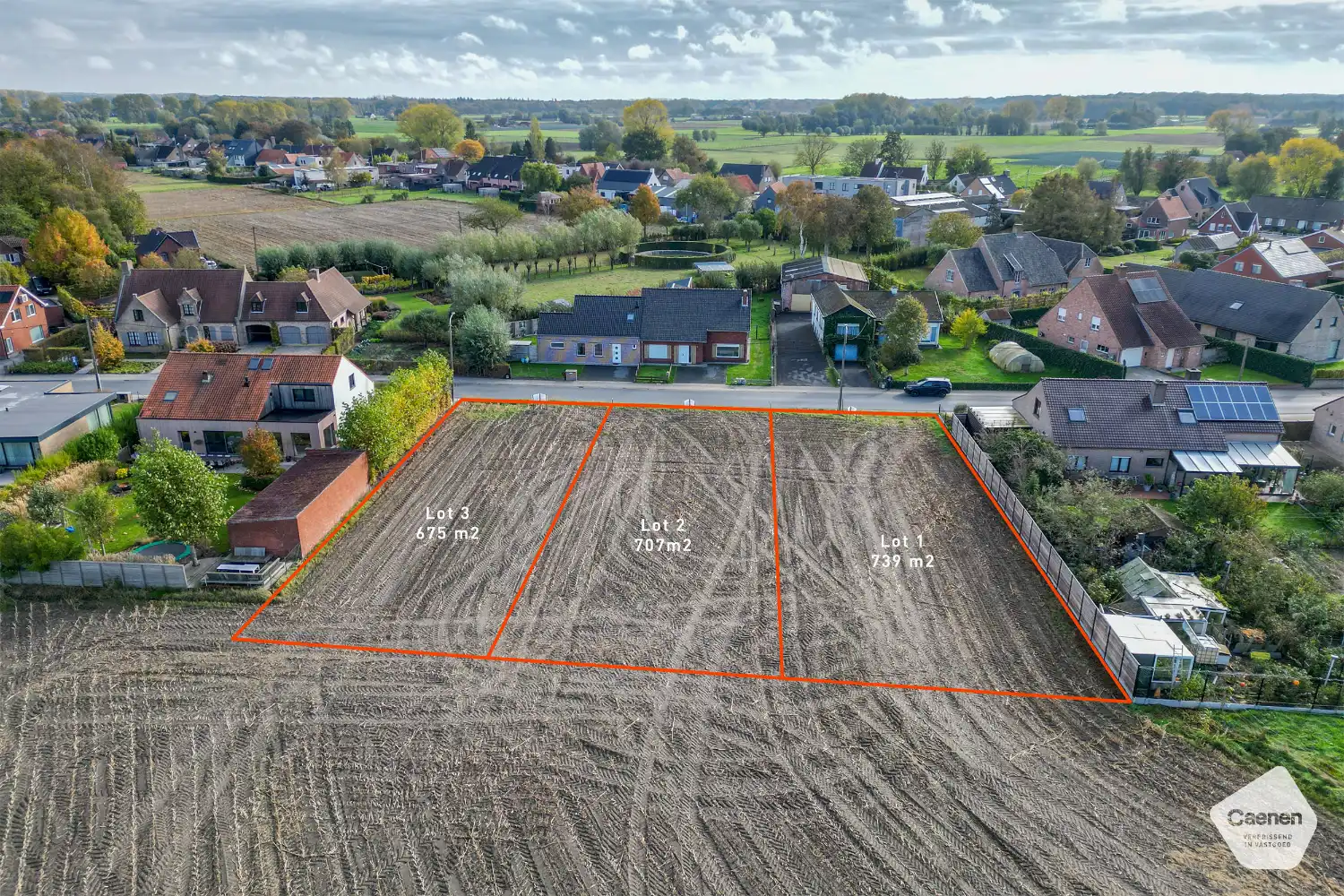 Mooi perceel voor open bebouwing op landelijke ligging – Ruddervoorde foto 2