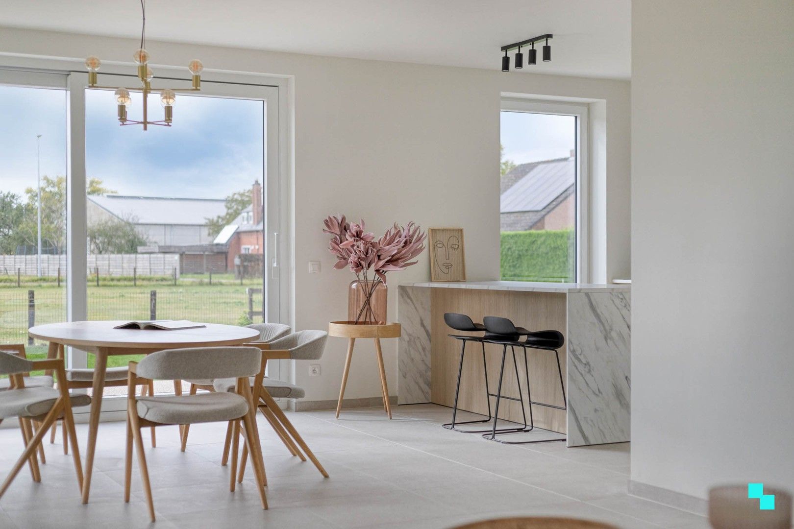 Halfopen nieuwbouwwoning in Wielsbeke foto 11