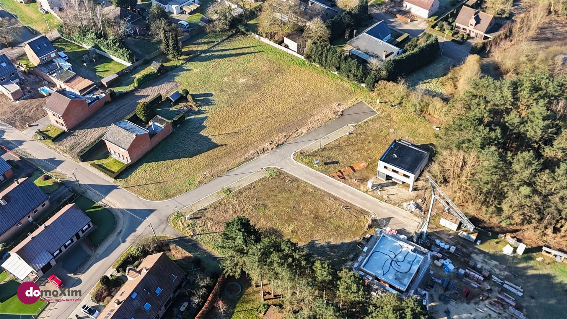 Bouwgrond voor een halfopen bebouwing op 5 are in een rustige verkaveling foto 3