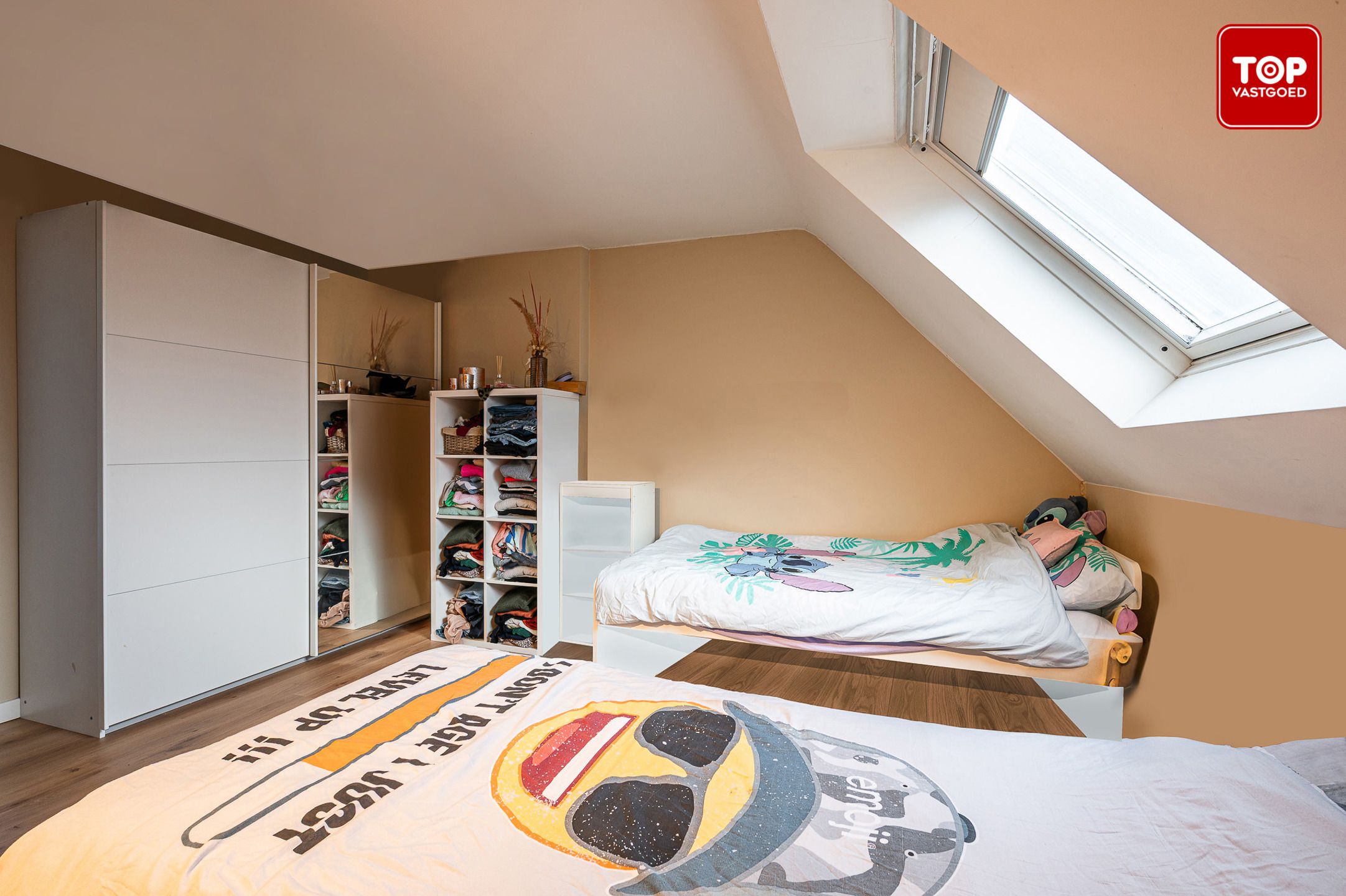 Instapklaar duplexappartement met 2 slaapkamers en garage in centrum Sleidinge foto 16