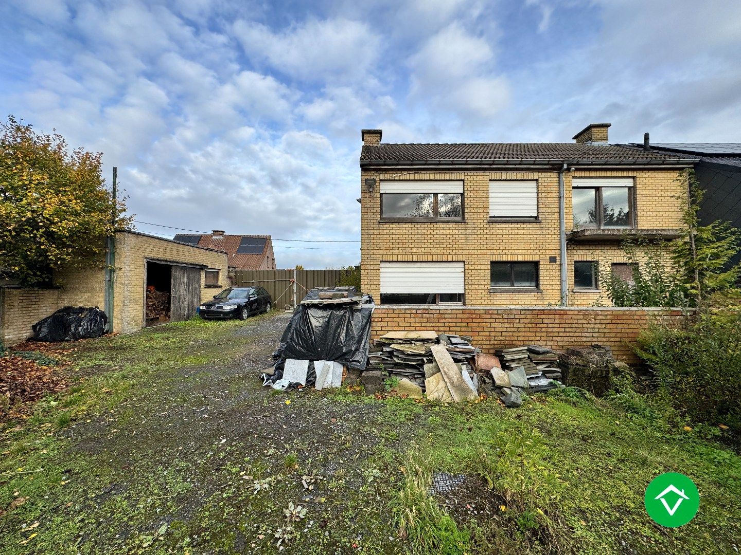 statige halfopen bebouwing in Wevelgem (Moorsele) foto 25