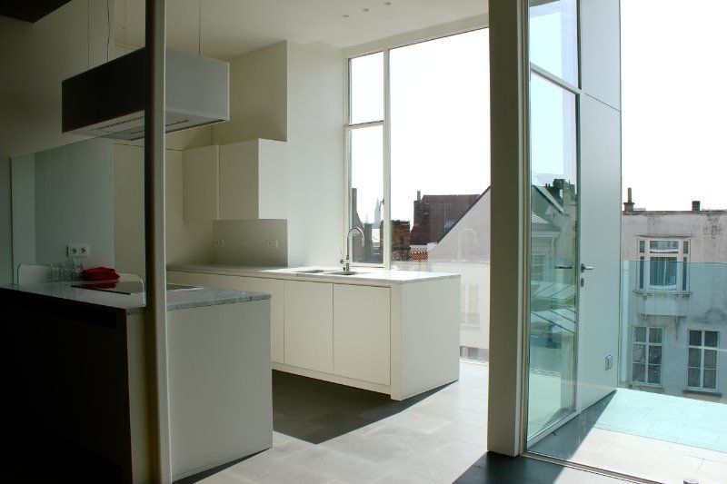 Uitzonderlijk exclusief 3 slaapkamer-appartement met drie terrassen:  210m² pure luxe in hartje Gent! foto 9