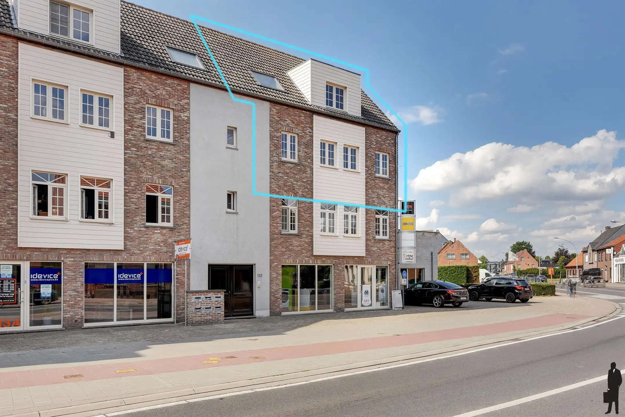 Duplex appartement ca 124 m² met 2x parking. EPC B . foto 3