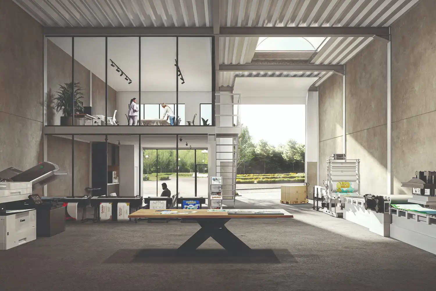 bedrijfshal +/- 955 m² foto 6