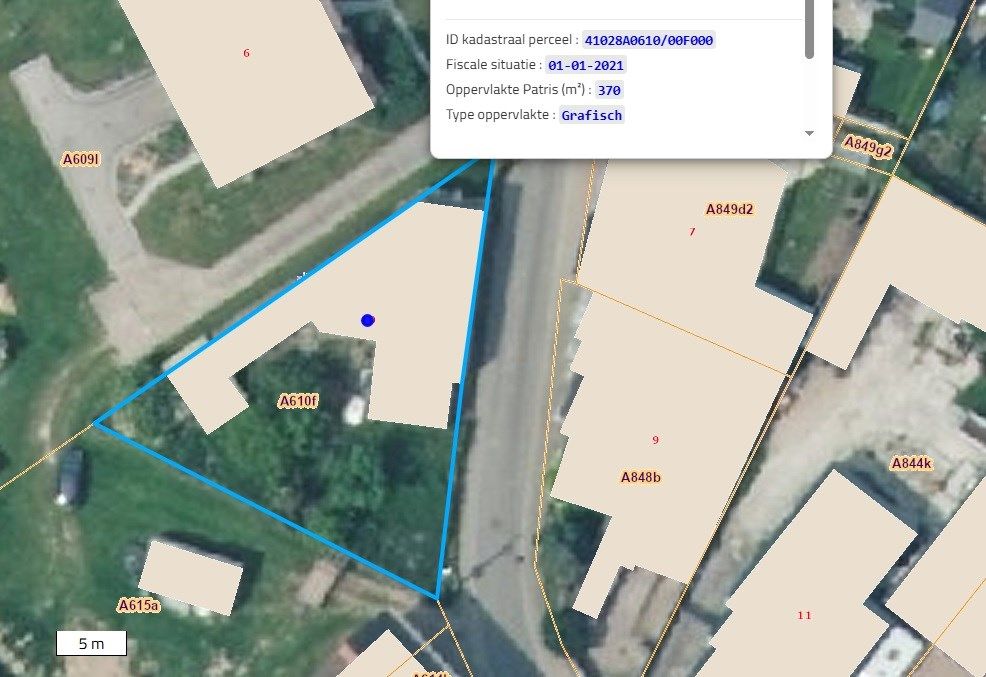 Rustig gelegen bouwgrond 370m² voor OB foto 5