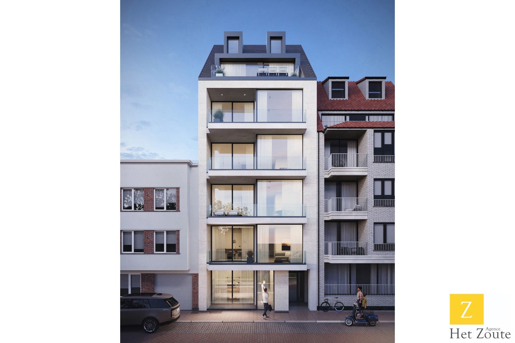 South View - nieuwbouw appartement nabij het strand, Knokke foto 5