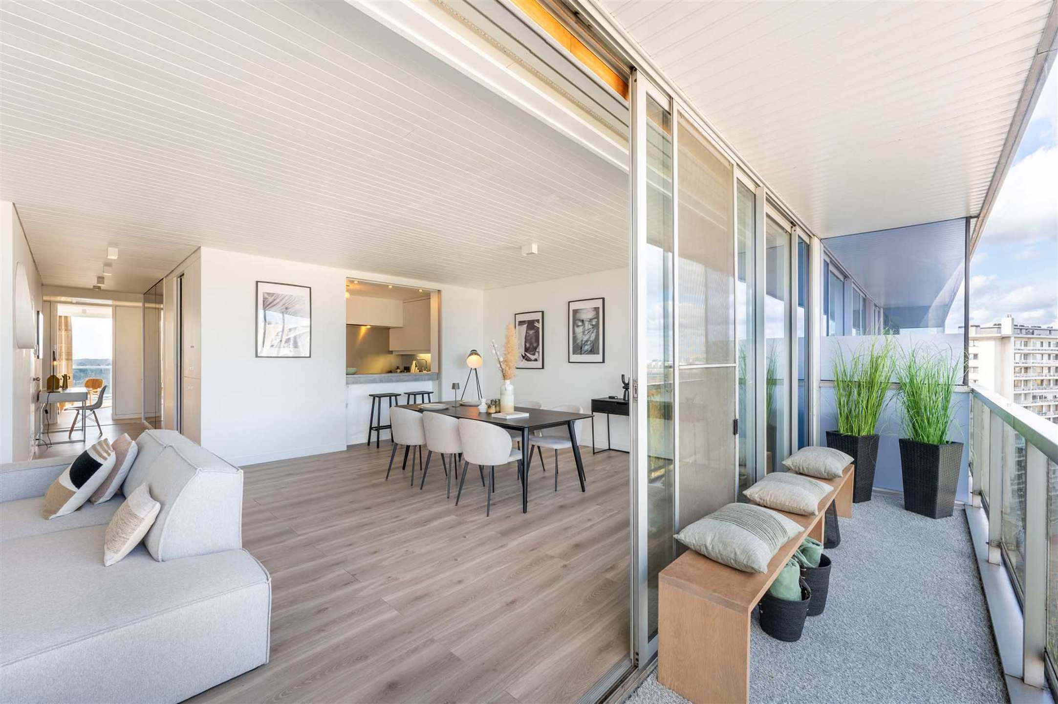 KWALITATIEF GERENOVEERD 3 SLKR APPARTEMENT MET TWEE TERRASSEN OP TOPLOCATIE IN BERCHEM foto 7