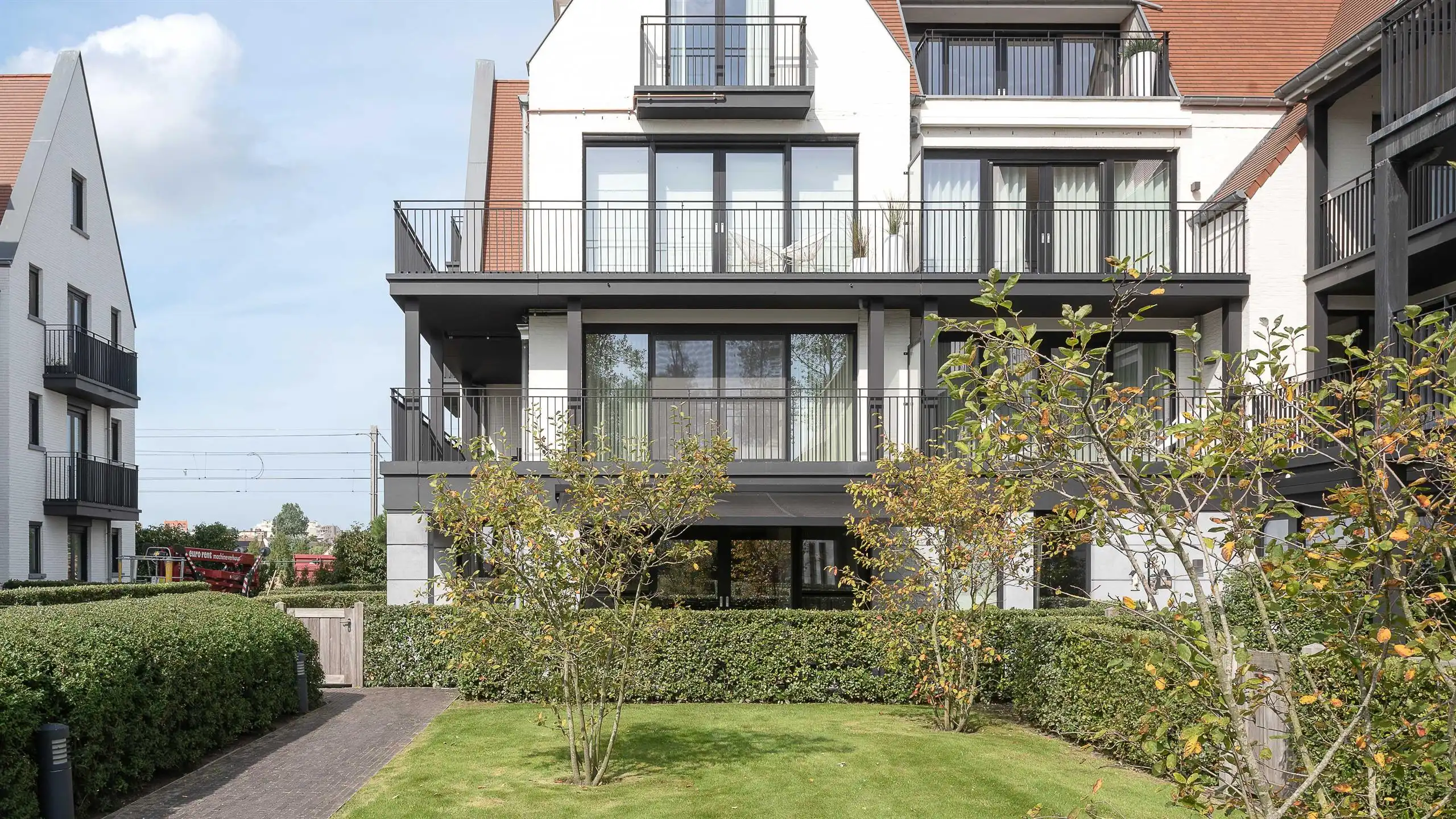 Gelijkvloers HOEKAPPARTEMENT, zonnig terras, te DUINENWATER foto 6