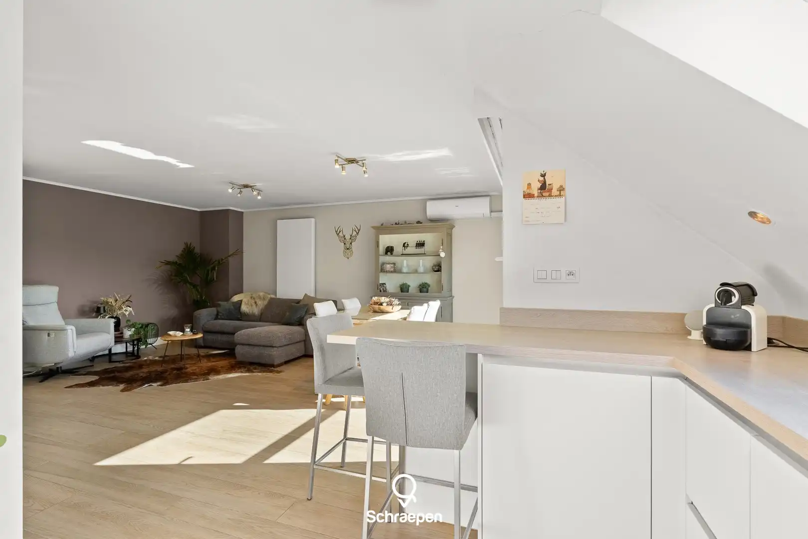 Lichtrijk instapklaar appartement (EPC-label B) en 2 slpks op centrale ligging te Zonhoven! foto 9