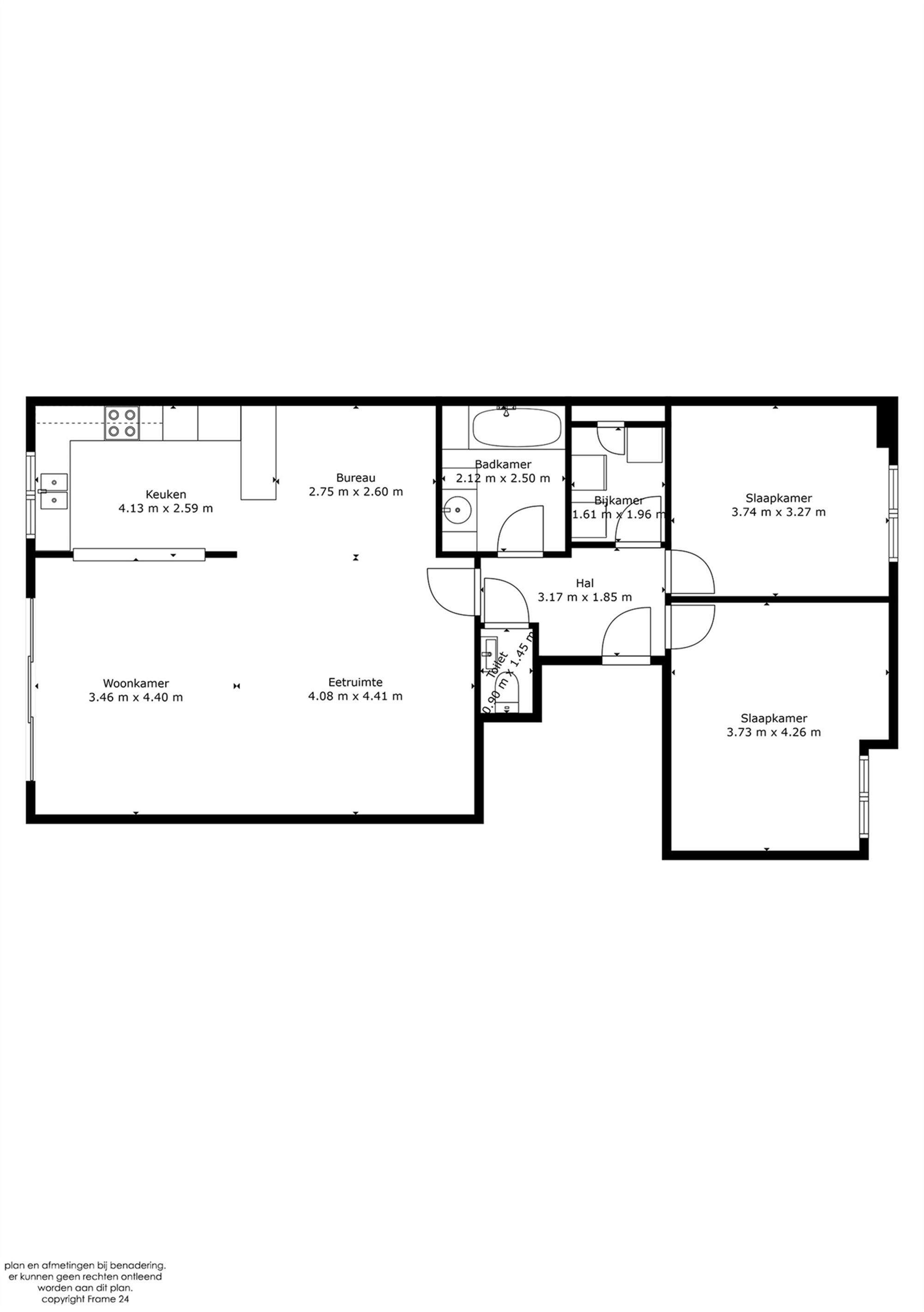 Ruim twee-slaapkamerappartement te Beerzel foto 13