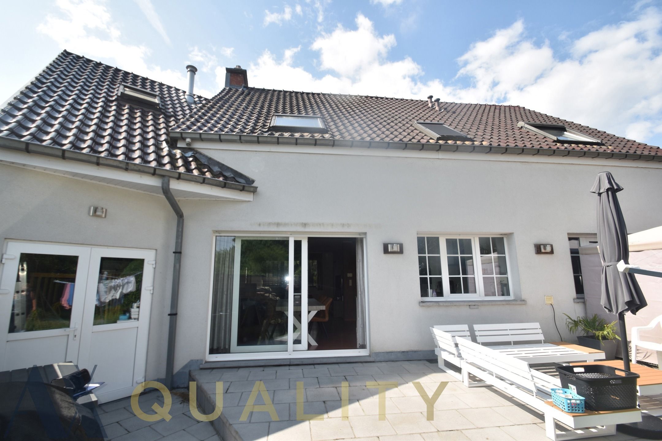 Open woning met 3 slpk., bureel, gar. oprit en tuin. Vrij vnf 01/09 foto 26