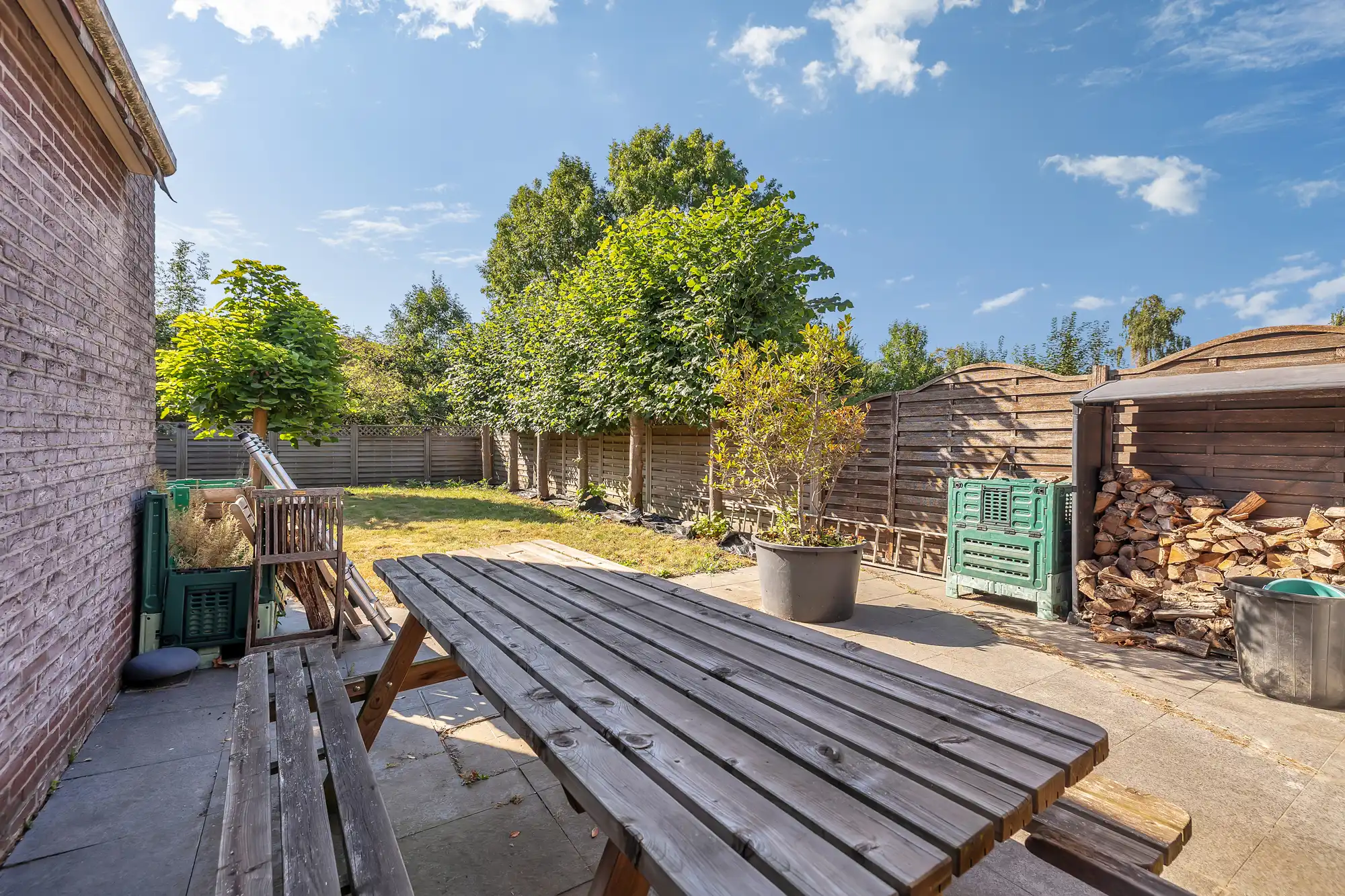 Karaktervolle gezinswoning met 3 slpks, garage en tuin foto 25