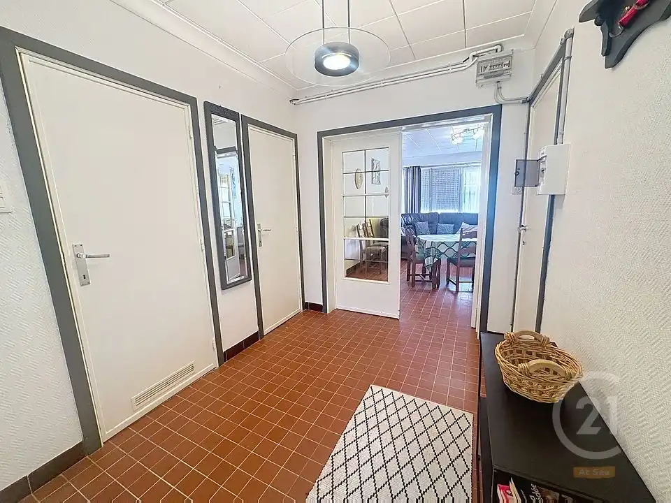 2-slaapkamerappartement met terrassen en zijdelings zeezicht in Westende-Bad foto 9