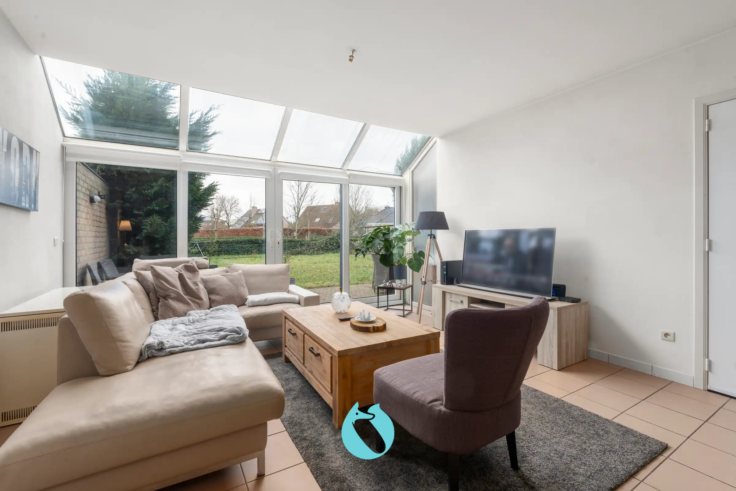 Hoofdfoto van de publicatie: Gelijkvloers appartement met 2 slpks, tuin en garage