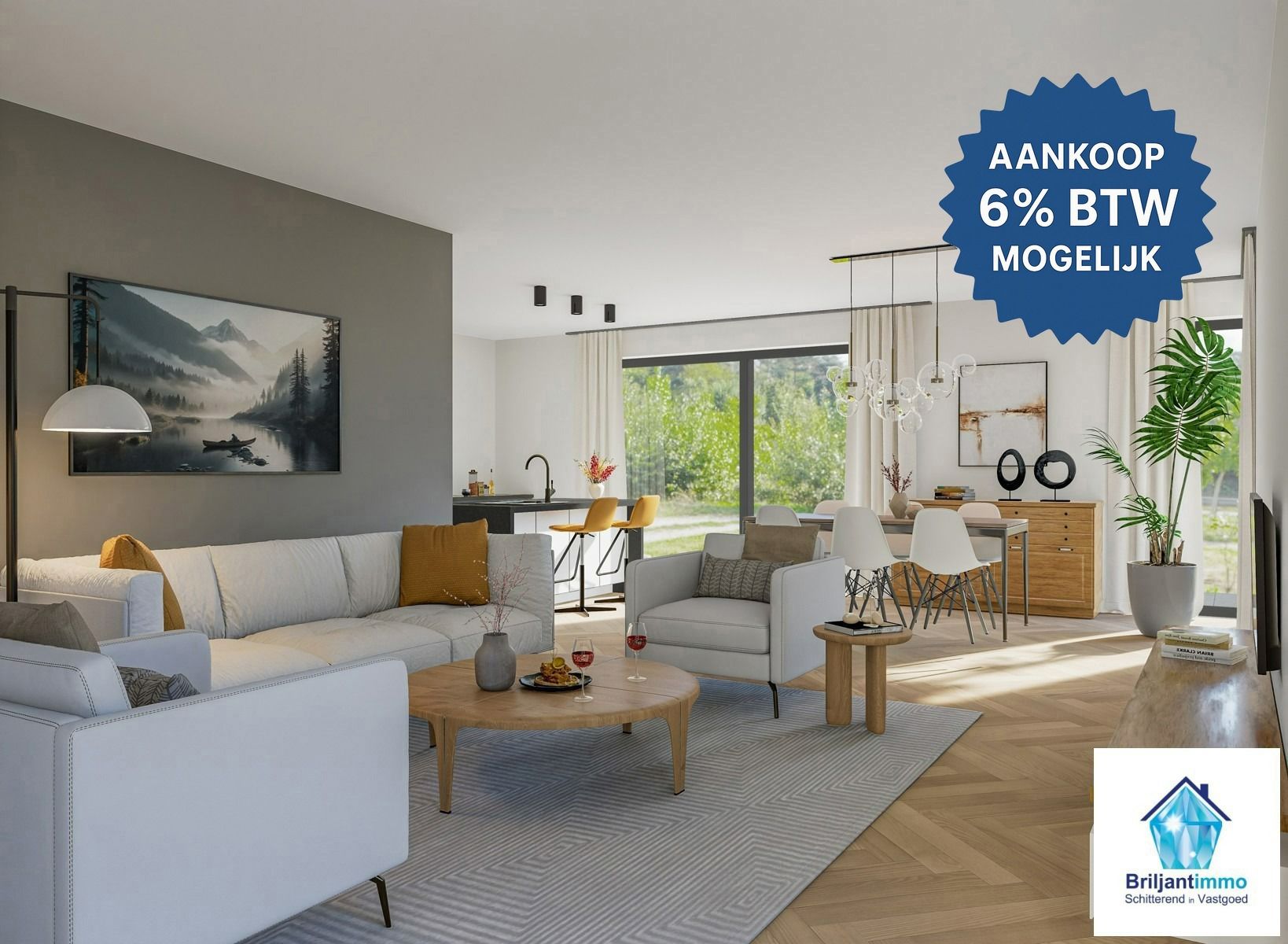 Kwalitatieve nieuw te bouwen BEN woningen met Wgerichte tuin foto 3