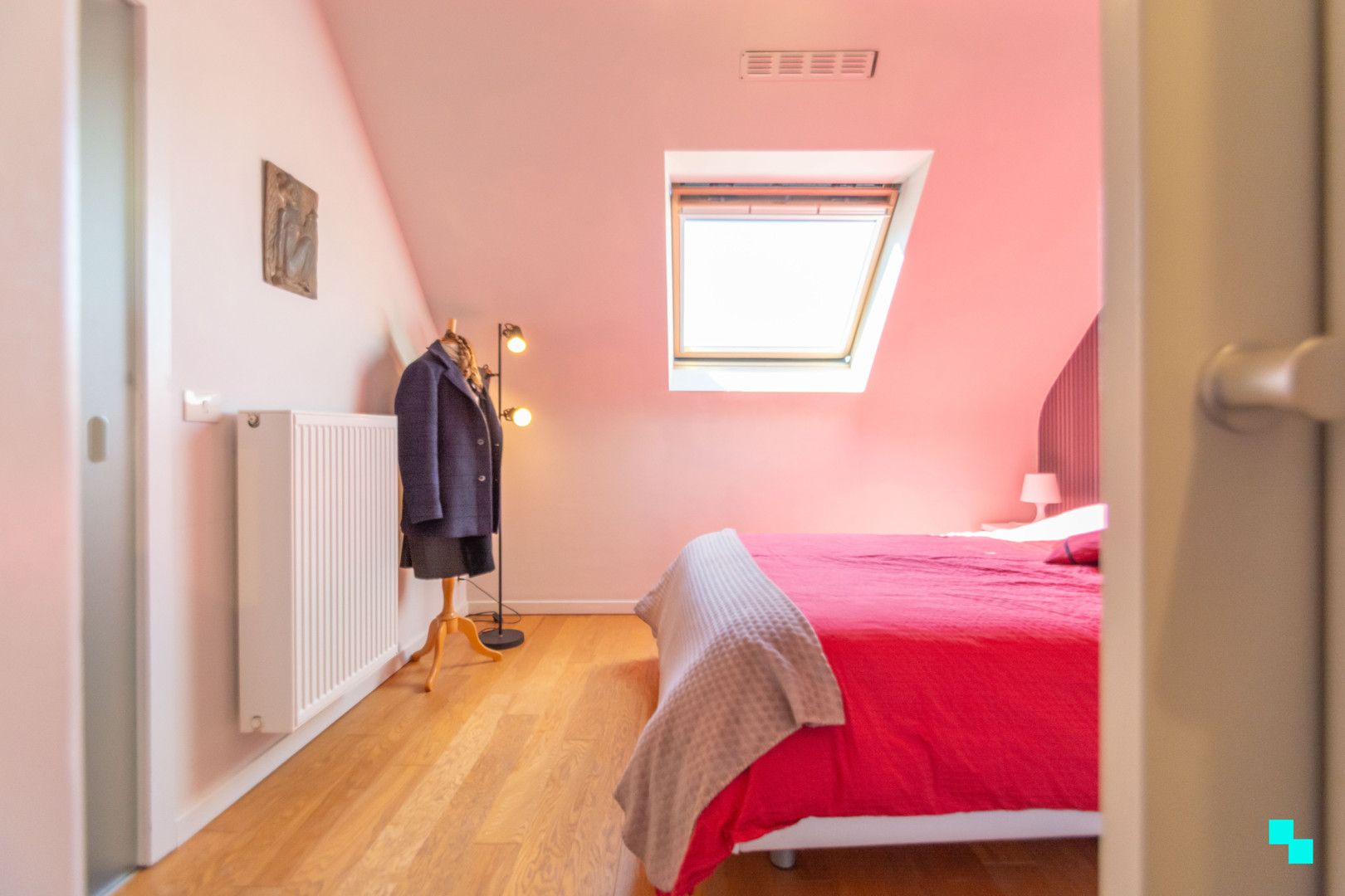 Tweeslaapkamerappartement met ruim terras in het dorp van Merelbeke foto 16