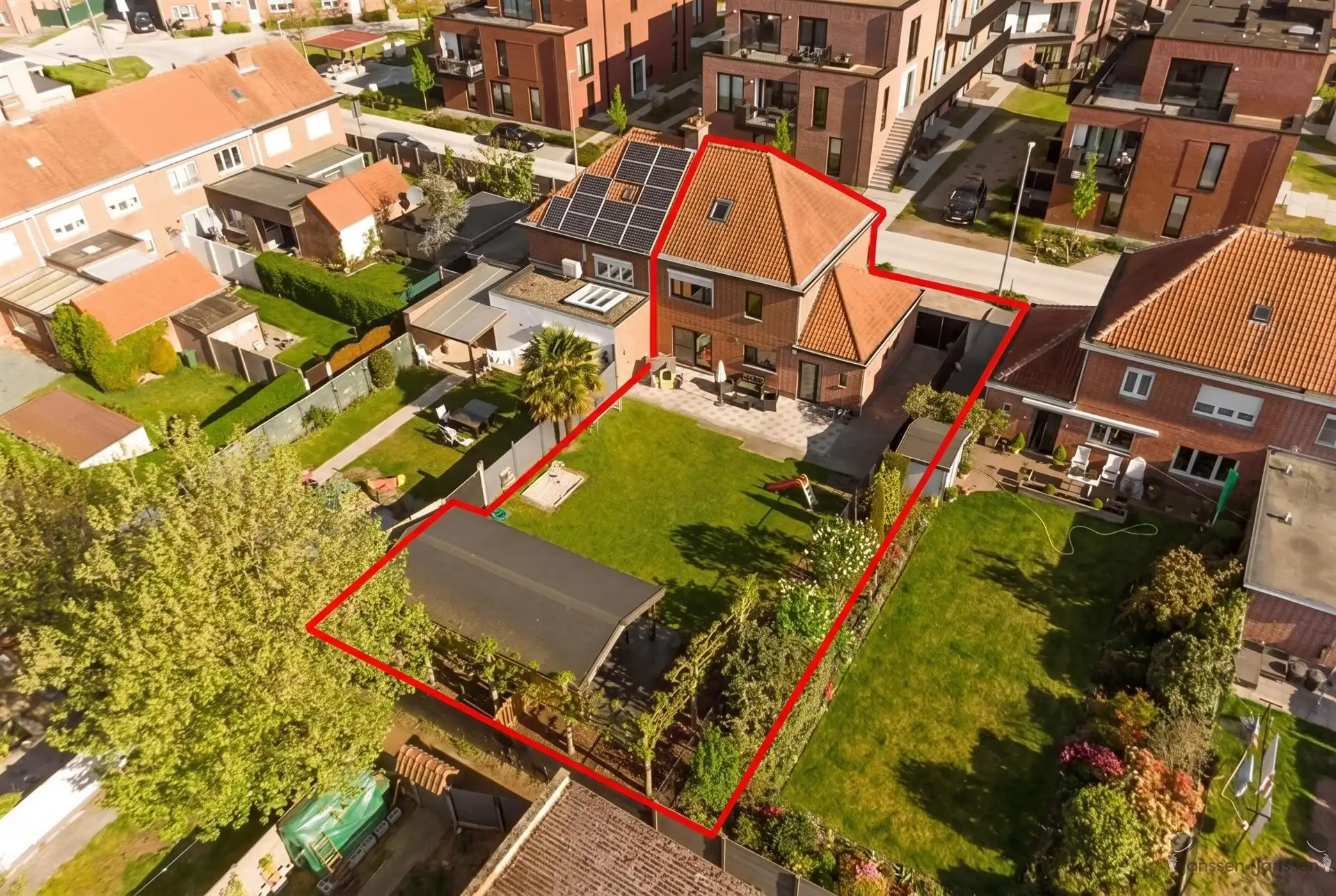 halfopen bebouwing met 3 slpkmrs & tuin foto 17