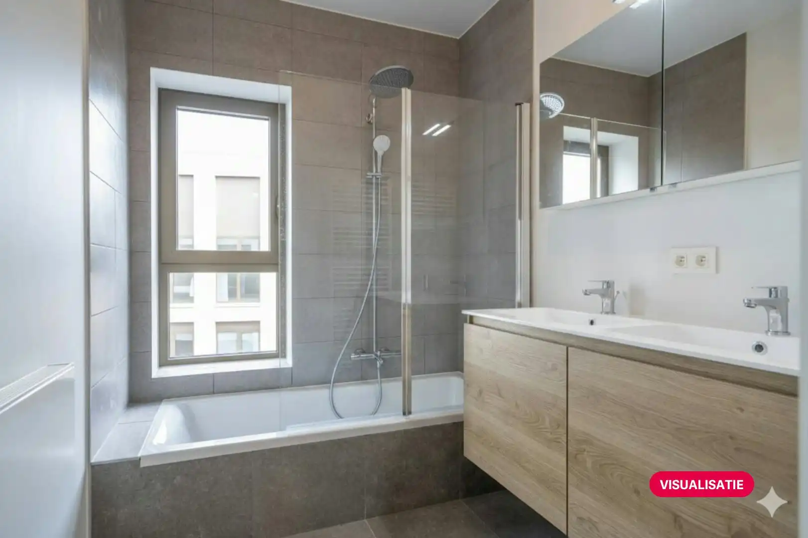 Kwalitatief tweeslaapkamerappartement in centrum Kortrijk! foto 9