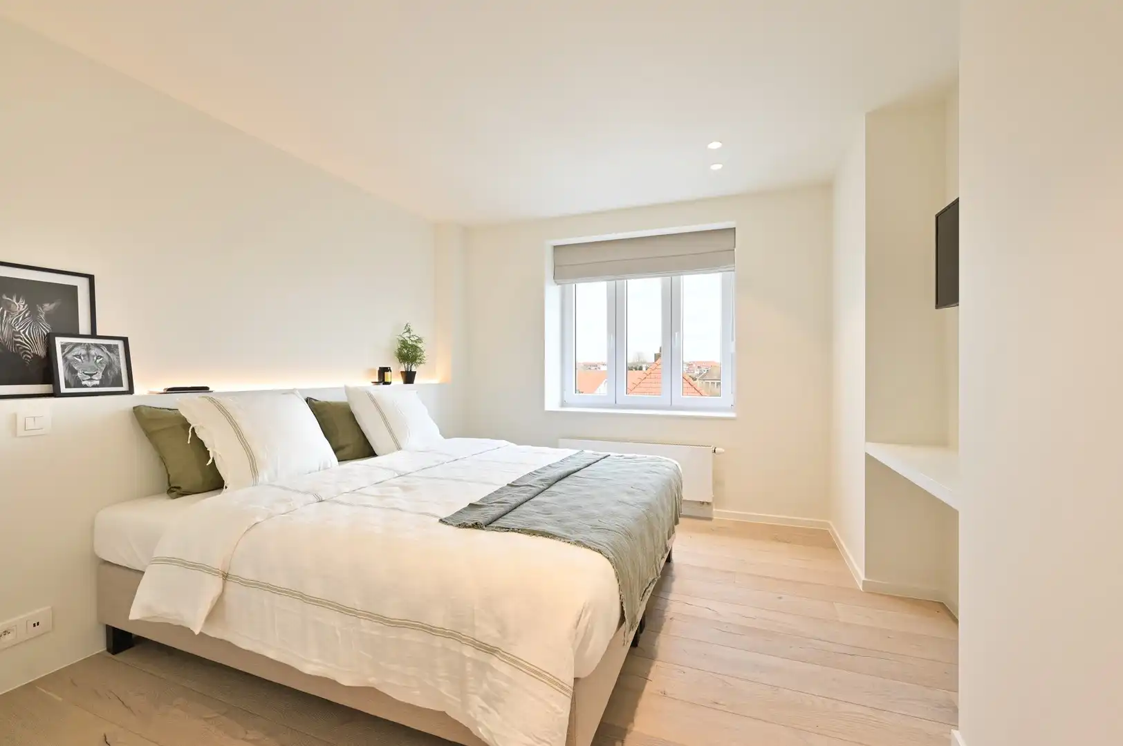 Gerenoveerd hoekappartement, heel rustig gelegen te Knokke,  genietend van een uitgestrekt zicht op het Zegemeer. foto 21