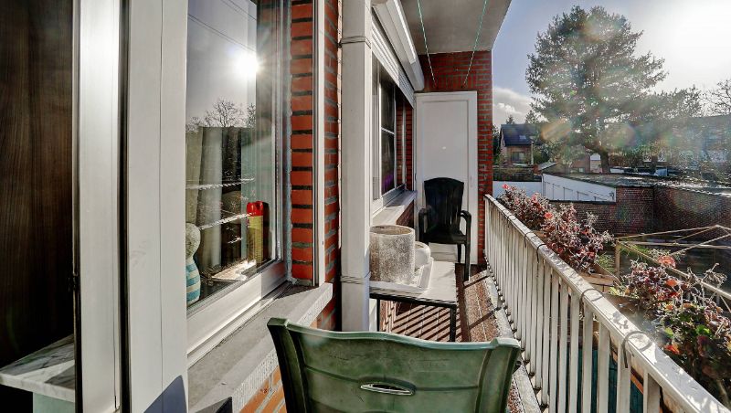 Appartement van 95m² met 2 slaapkamers en balkon foto 10