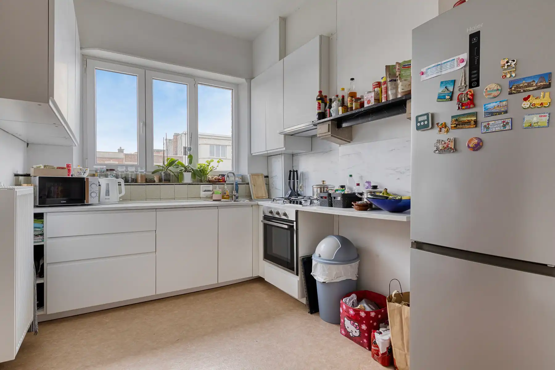 Charmant art-deco appartement (V2) met terras en 2 slpks. foto 4