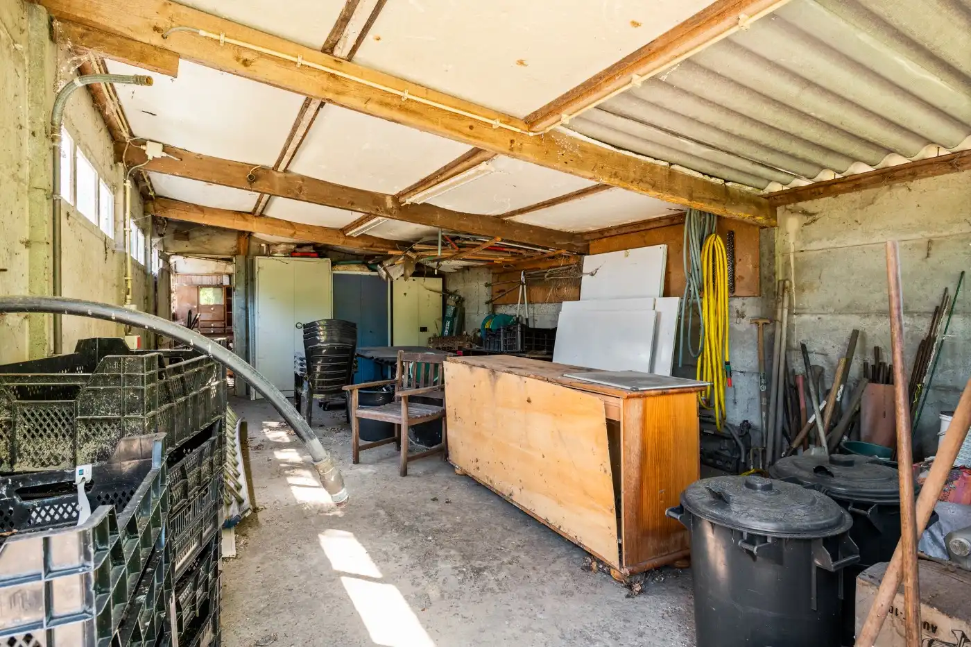 Charmante, te renoveren woning met 2 slpk., garage en tuin foto 21