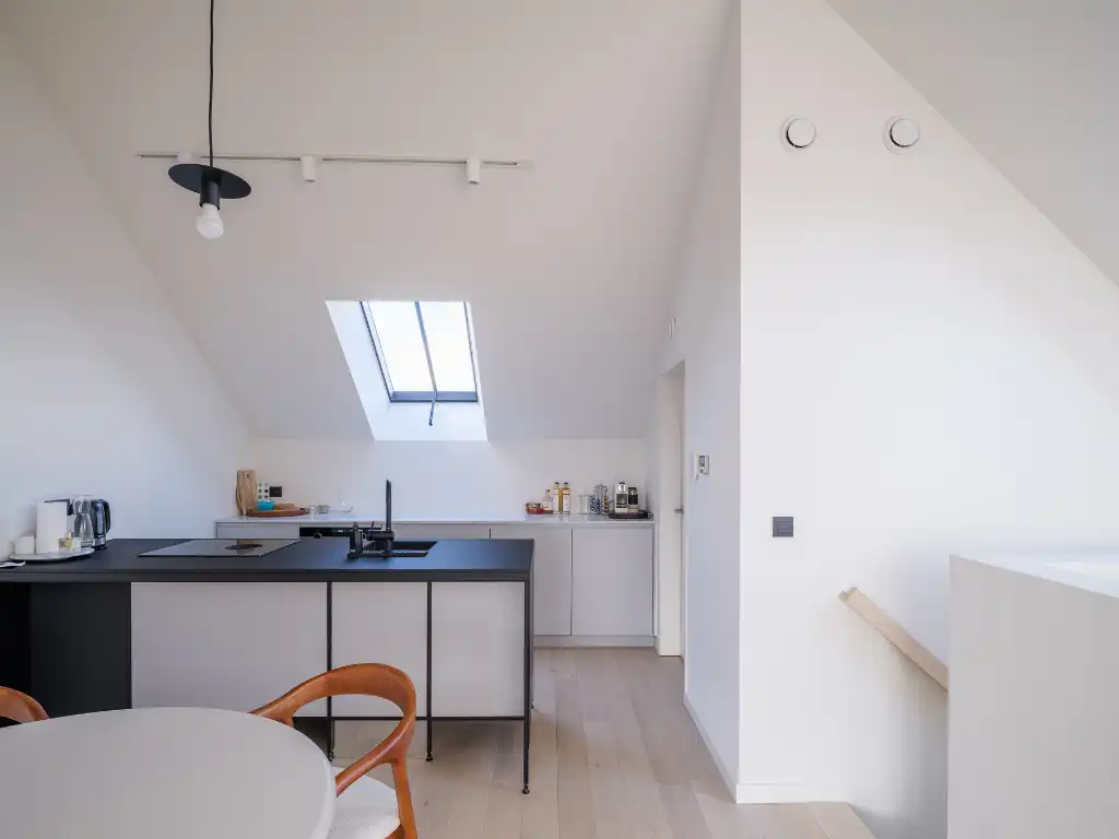 Architecturaal 3-­slaapkamerappartement met twee terrassen in het centrum van Gent. foto 4