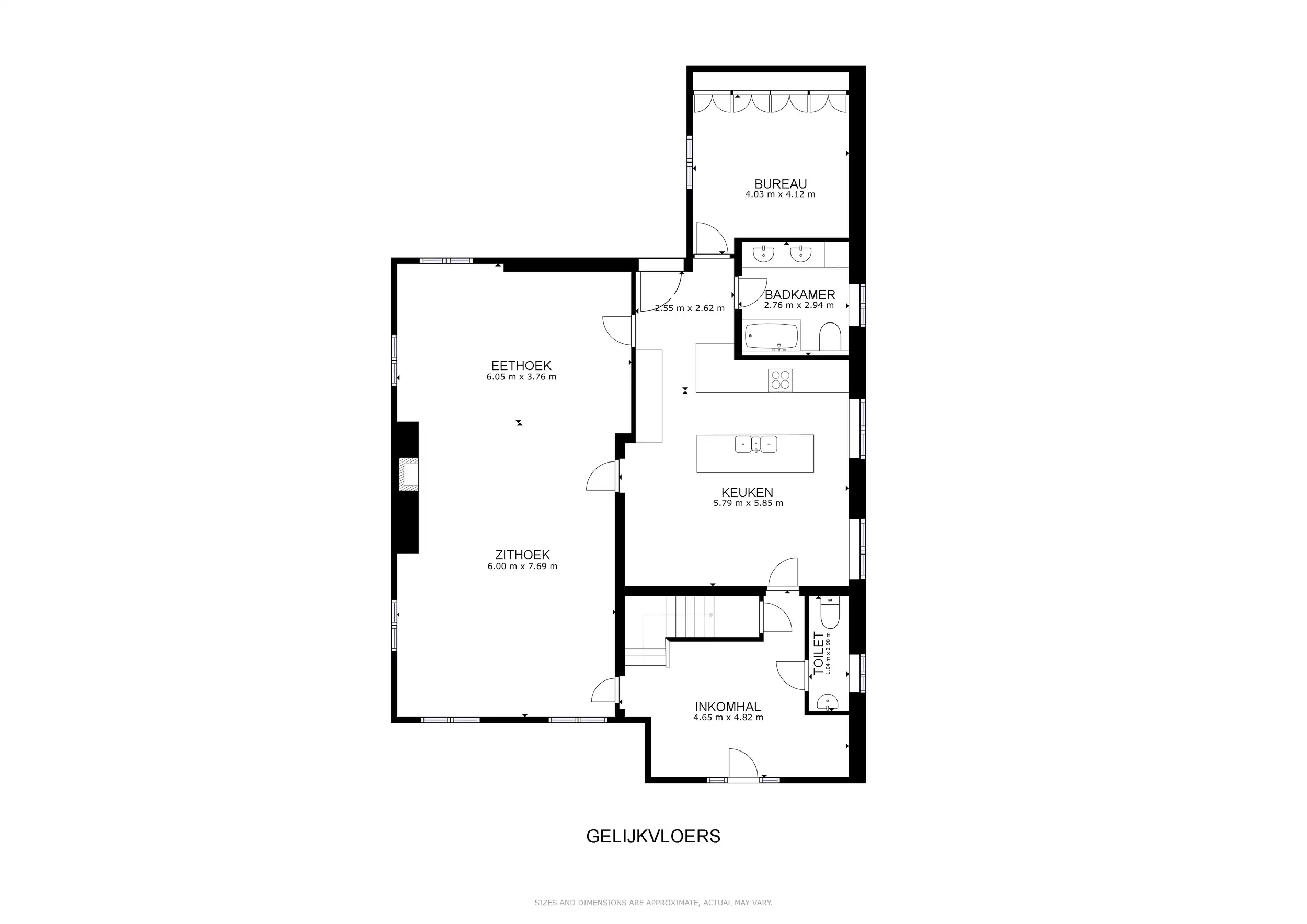 Luxueus gerenoveerde herenwoning  met loods op 2.137m² foto 30
