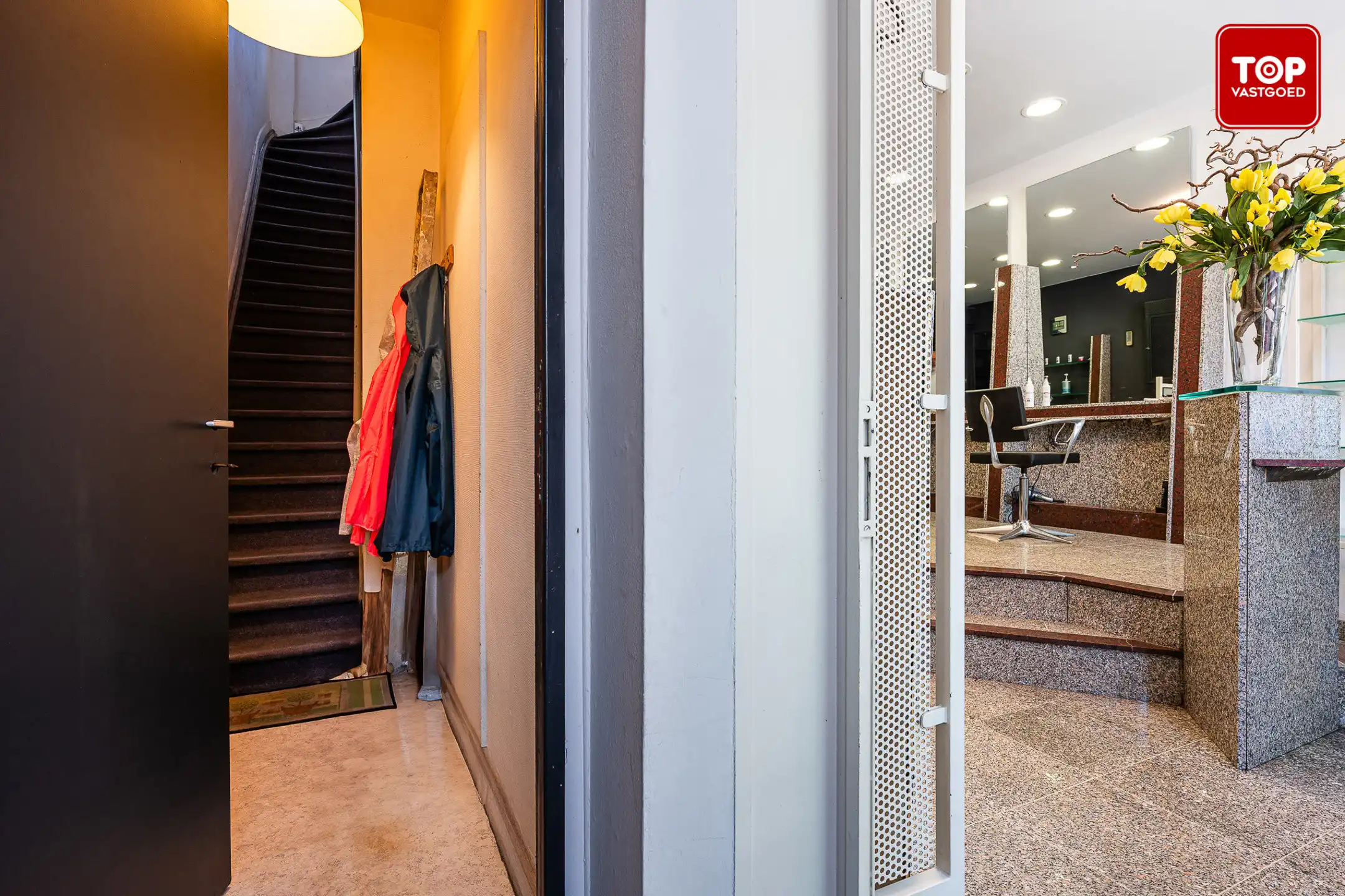 Woning met handelsgelijkvloers op een commercieel interessante ligging.  foto 10