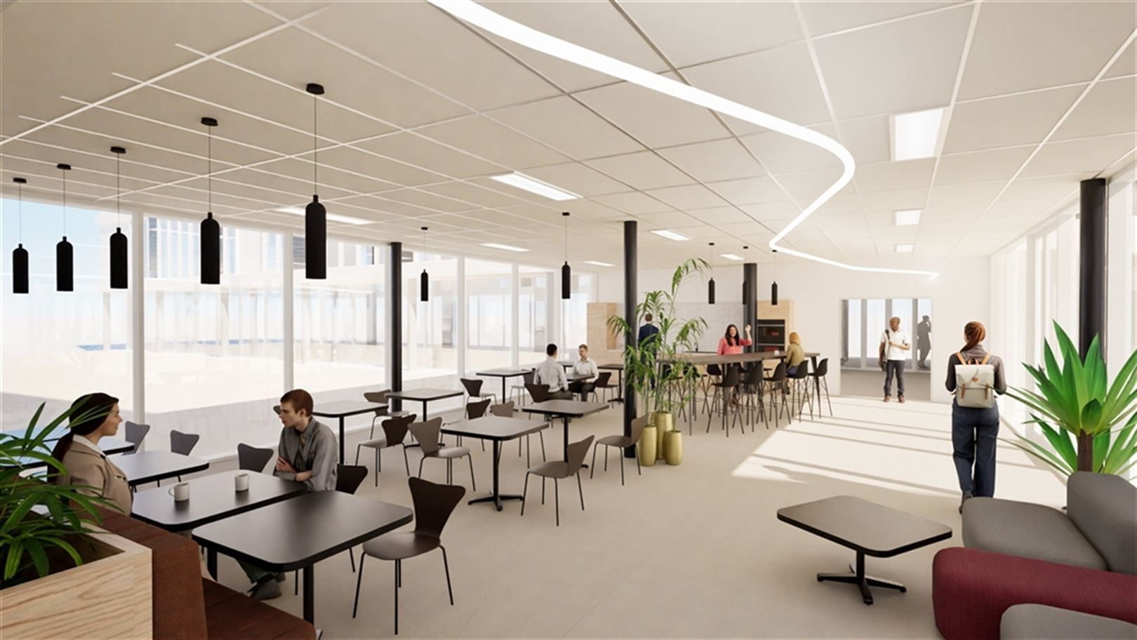 Kantoren te huur in Antwerp Ring Center foto 8