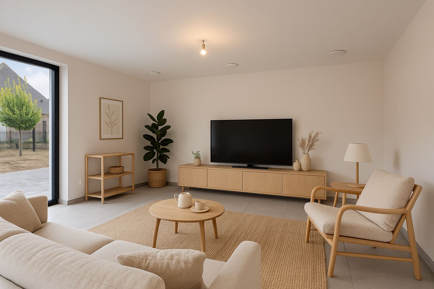 NIEUWBOUWWONING - 3 SLPKS - 6% BTW - RUSTIG GELEGEN - E-PEIL <15! foto {{pictureIndex}}