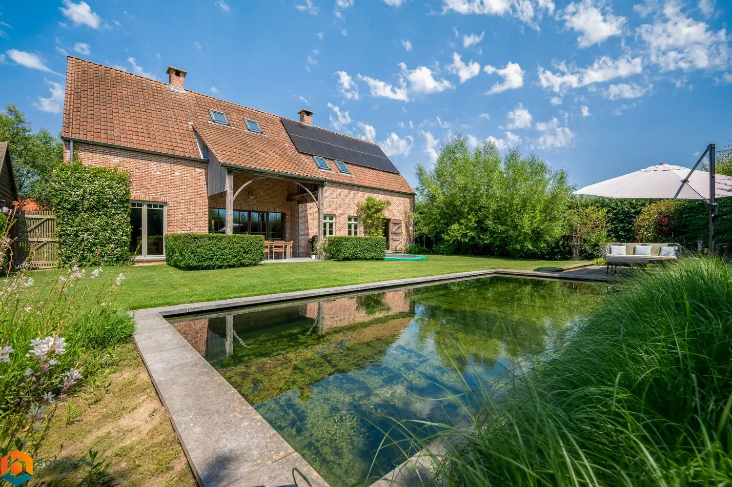 Hoevewoning met 3 slpkrs en zwemvijver op unieke locatie te Vremde foto 37