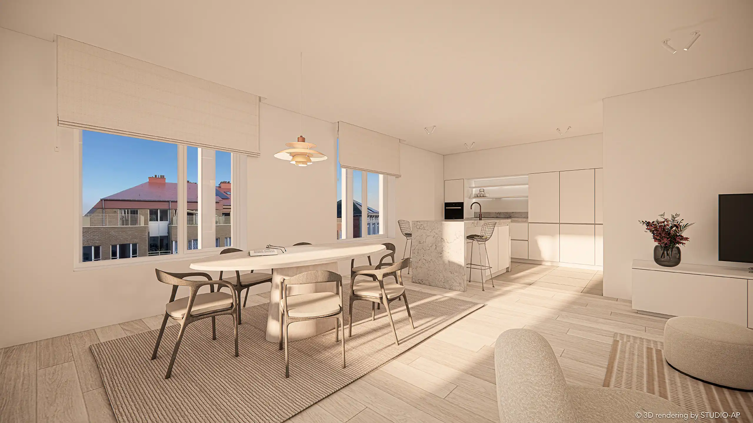 Penthouse van 161m² met 3 slaapkamers + 27m² terras foto 10